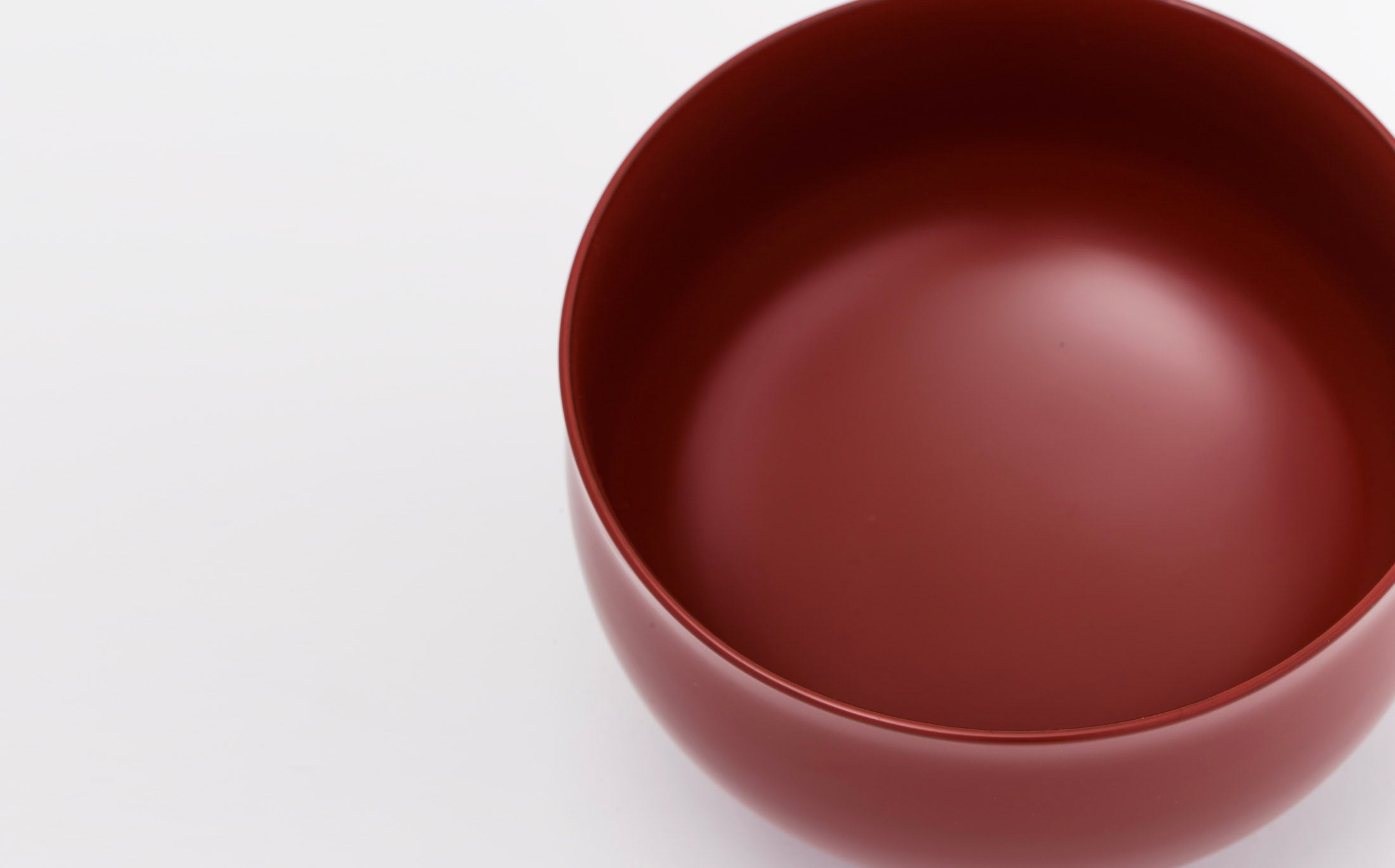 Tsubaki - Urushi Lacquer Vermillion - Bowl "Hazori"