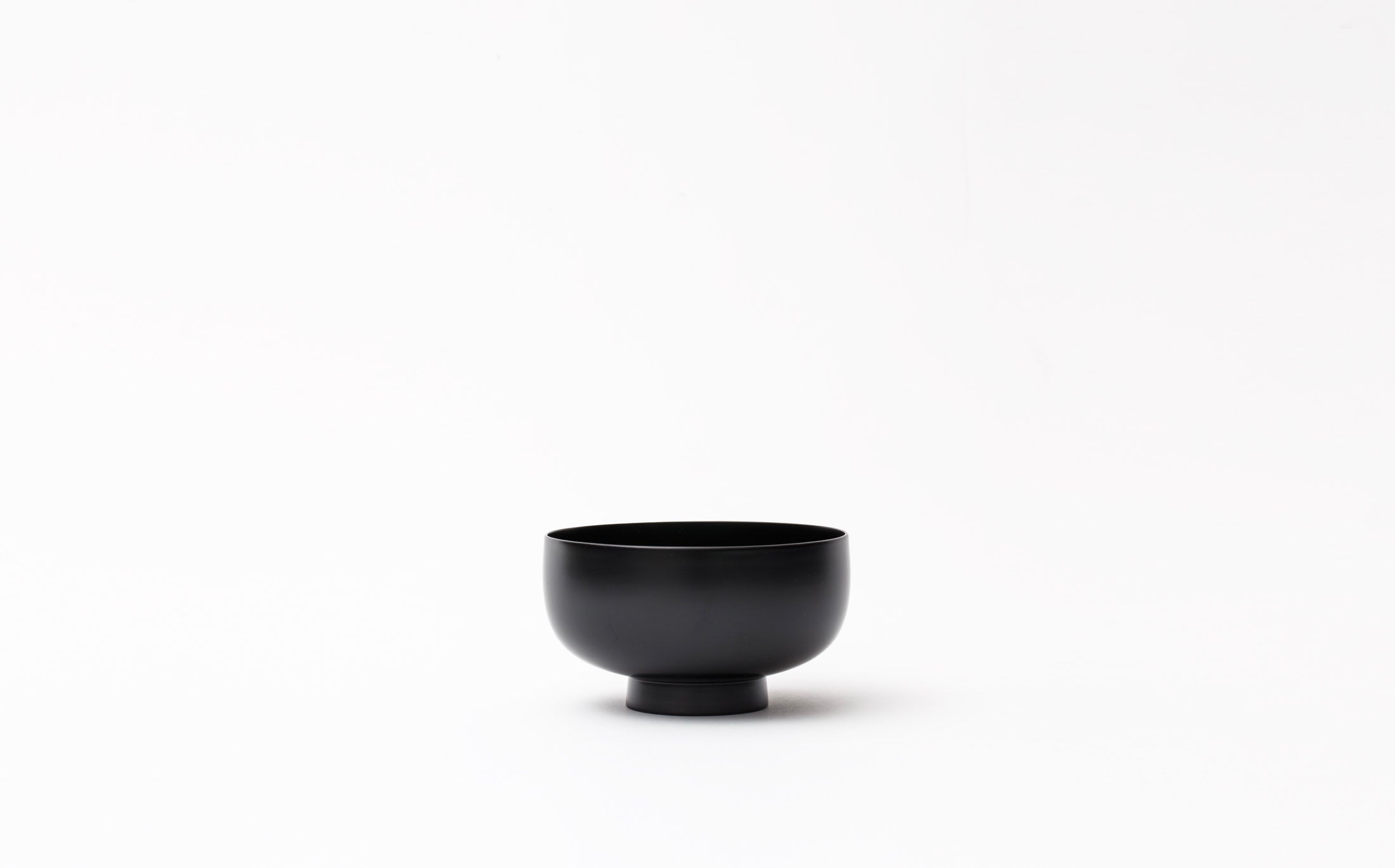 Tsubaki - Urushi Lacquer Black - Bowl "Hira"