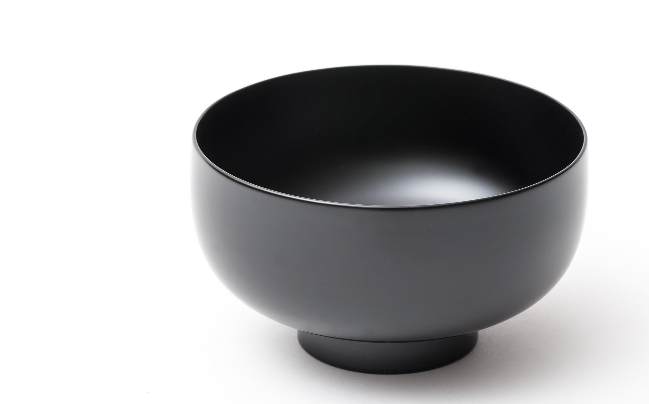 Tsubaki - Urushi Lacquer Black - Bowl "Hira"