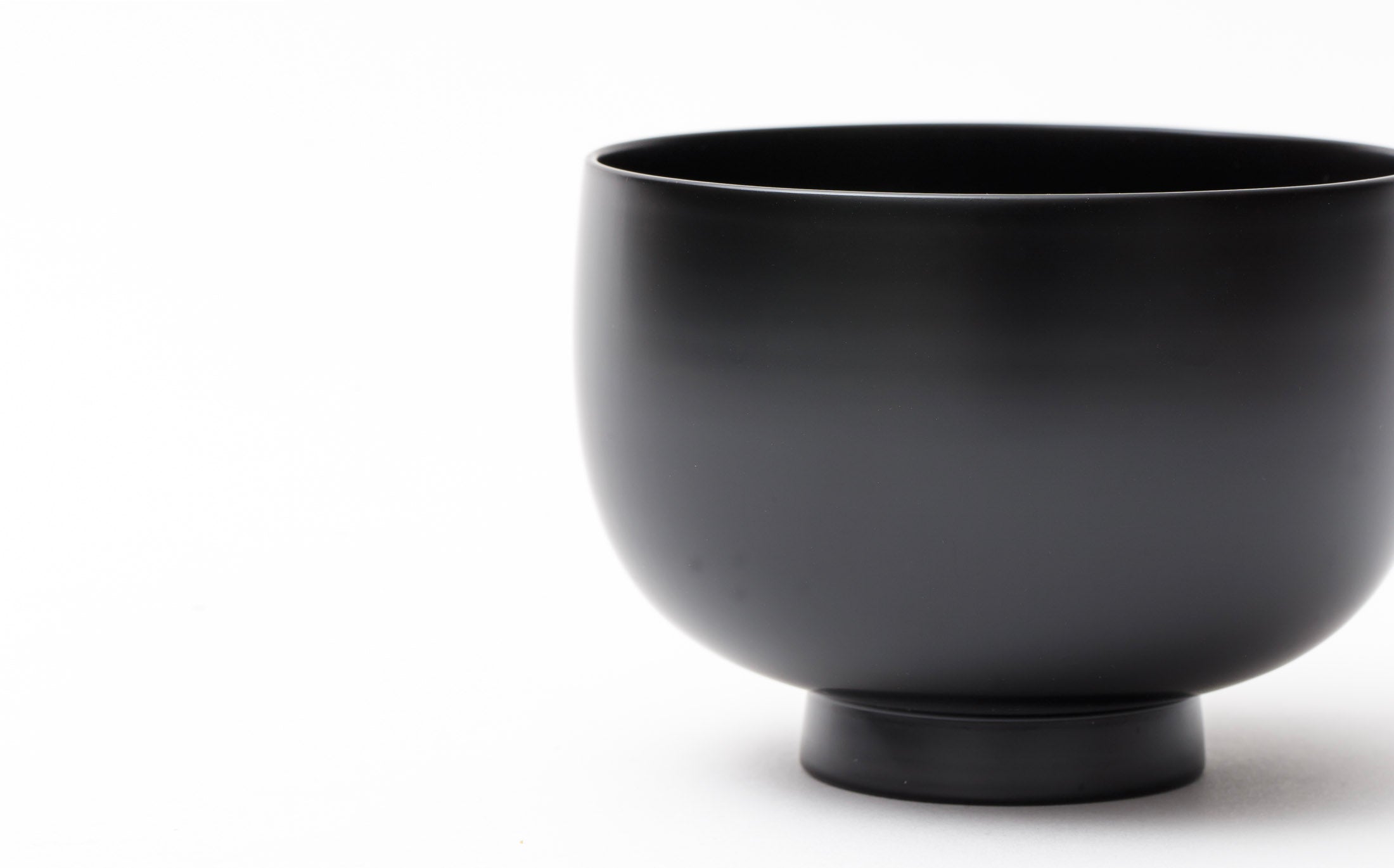 Tsubaki - Japanese Lacquer Black - Bowl "Maru"