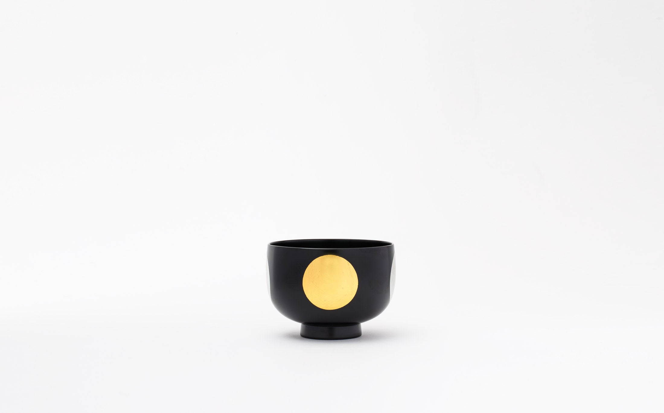 Tsubaki - Urushi Lacquer Black - Bowl "Nichigetsu-Maru"