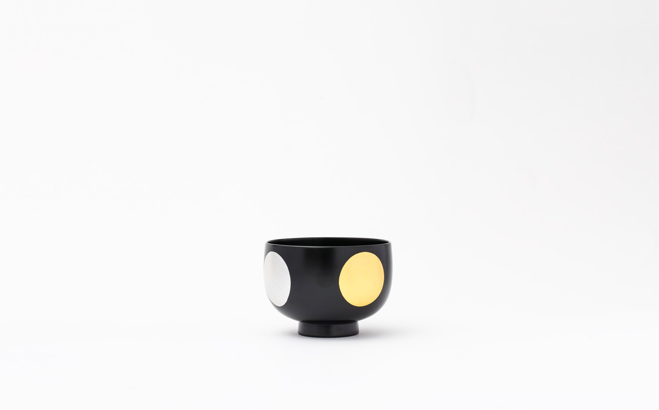 Tsubaki - Urushi Lacquer Black - Bowl "Nichigetsu-Maru"