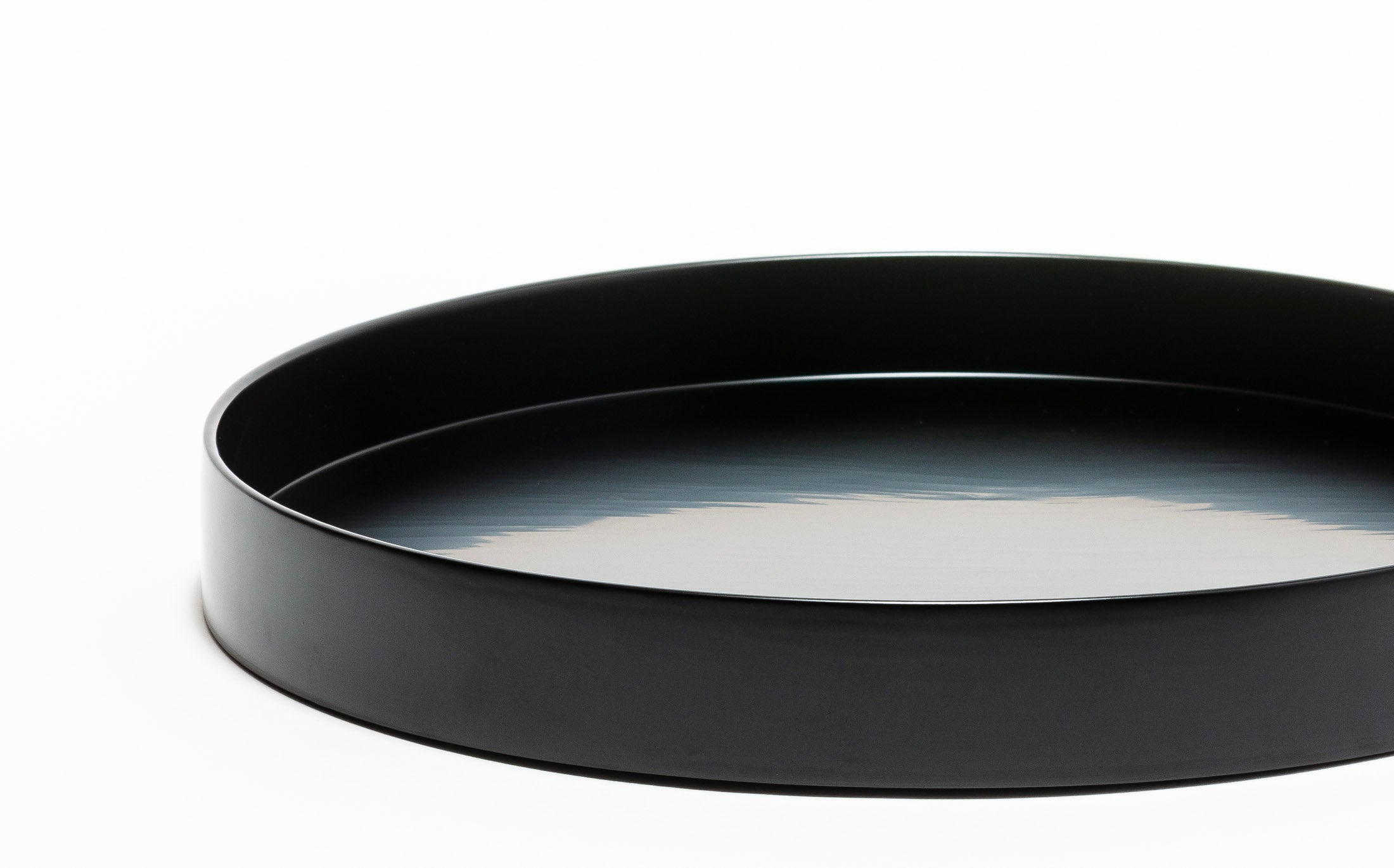 Tsuki - Japanese Lacquer Black - Tray L