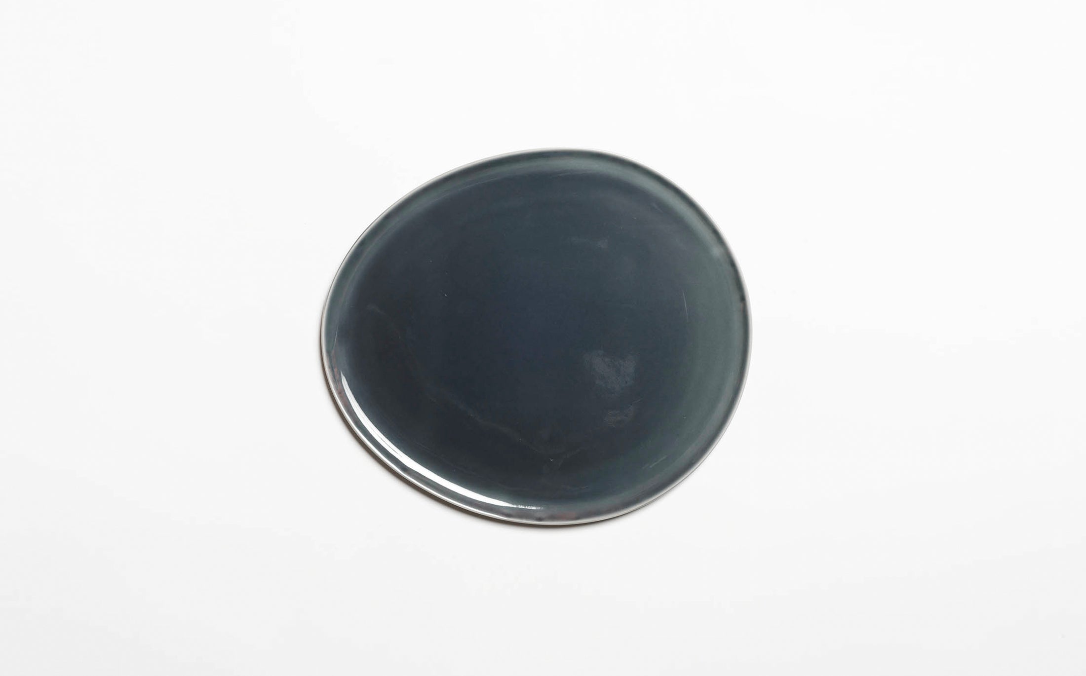 Vent Blanc - Porcelain Dark Grey - Plate Medium