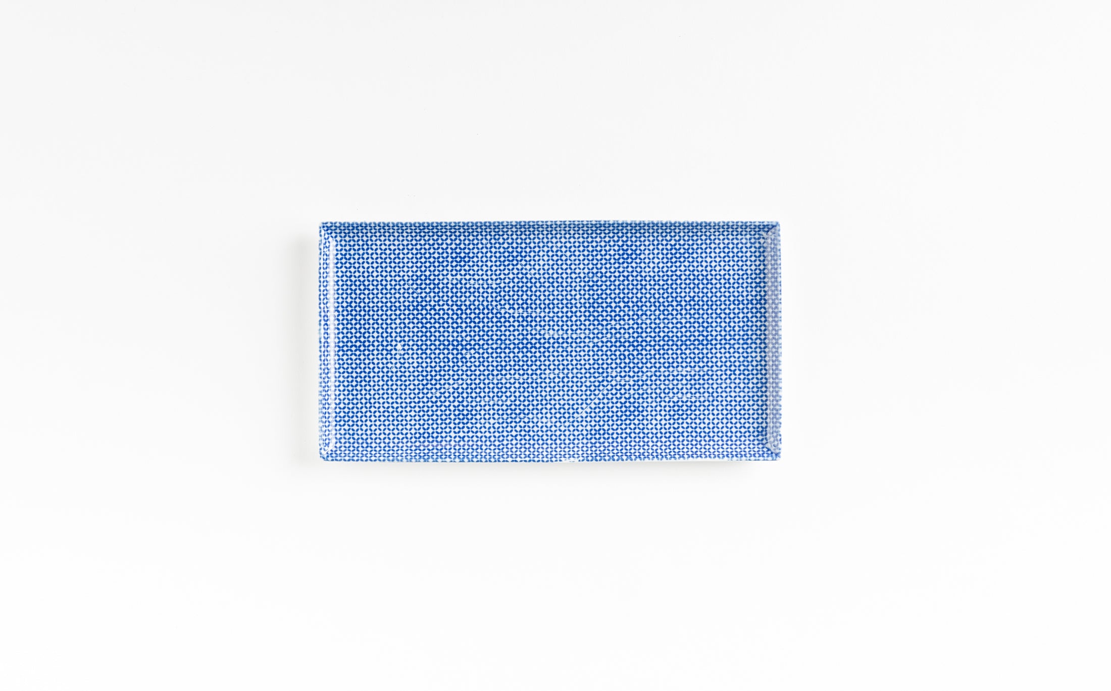 Yamabuki - Porcelain Gokushippo Blue - Rectangle Plate