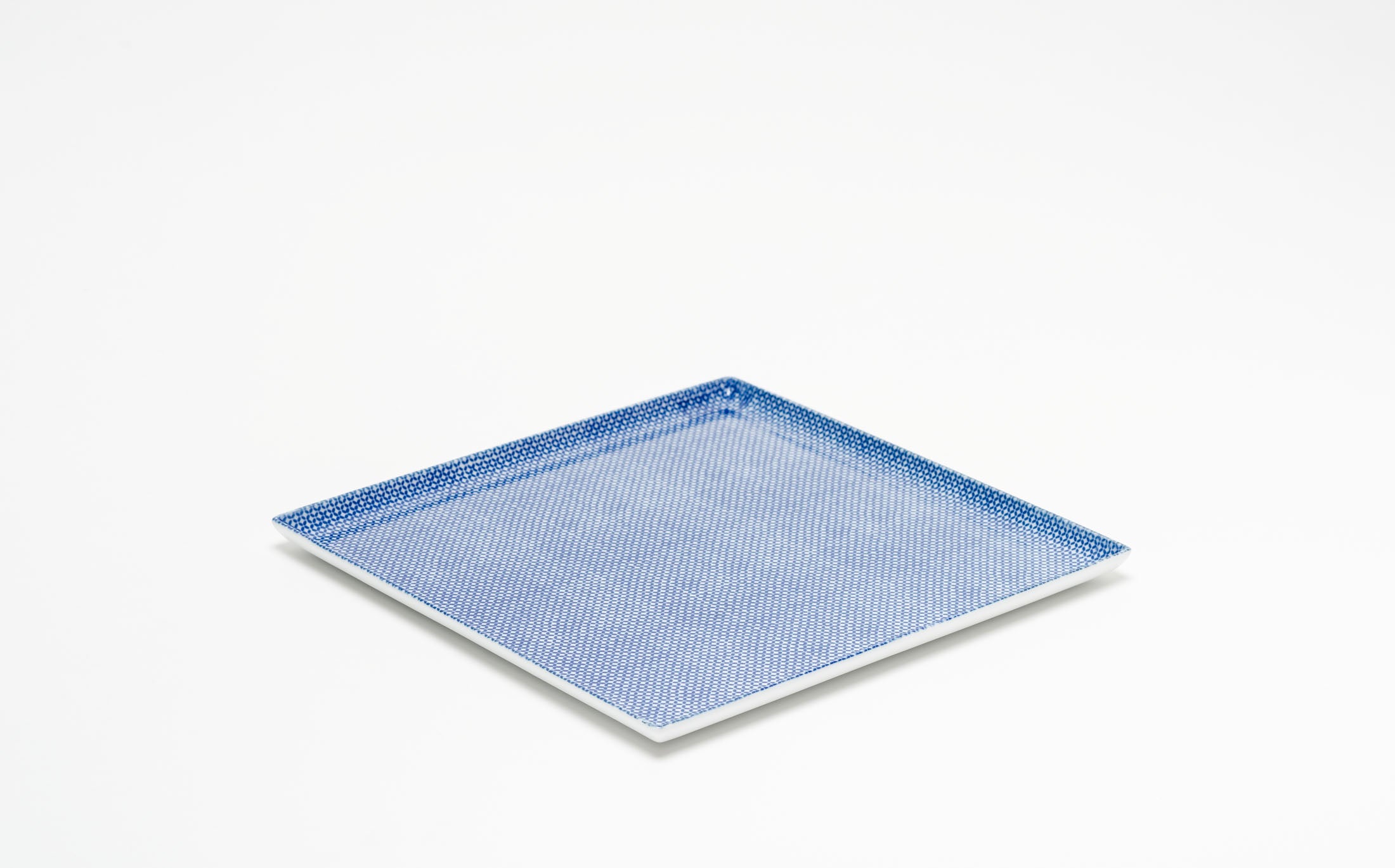 Yamabuki - Porcelain Gokushippo Blue - Square Plate