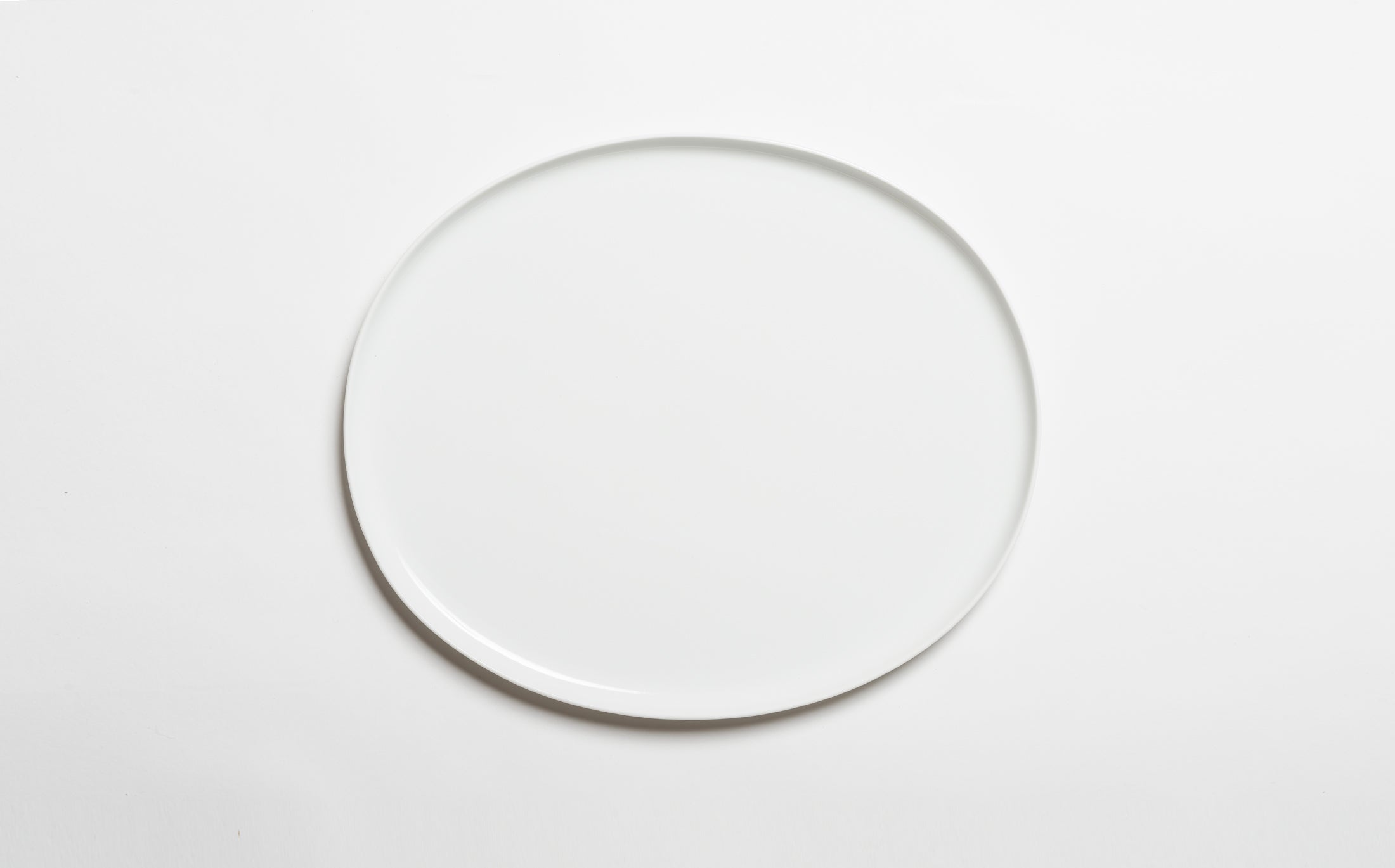 Yamabuki - Porcelain White - Oval Plate