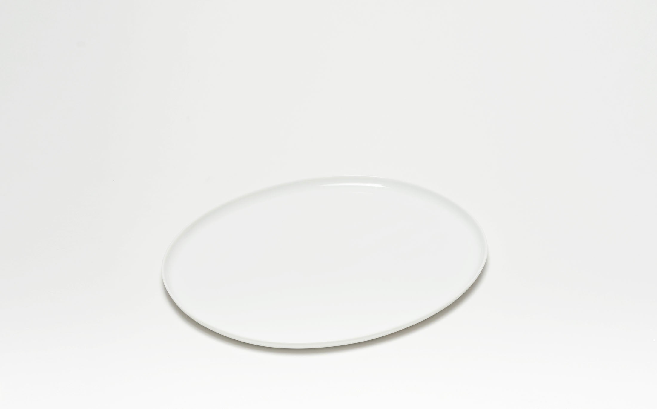 Yamabuki - Porcelain White - Oval Plate