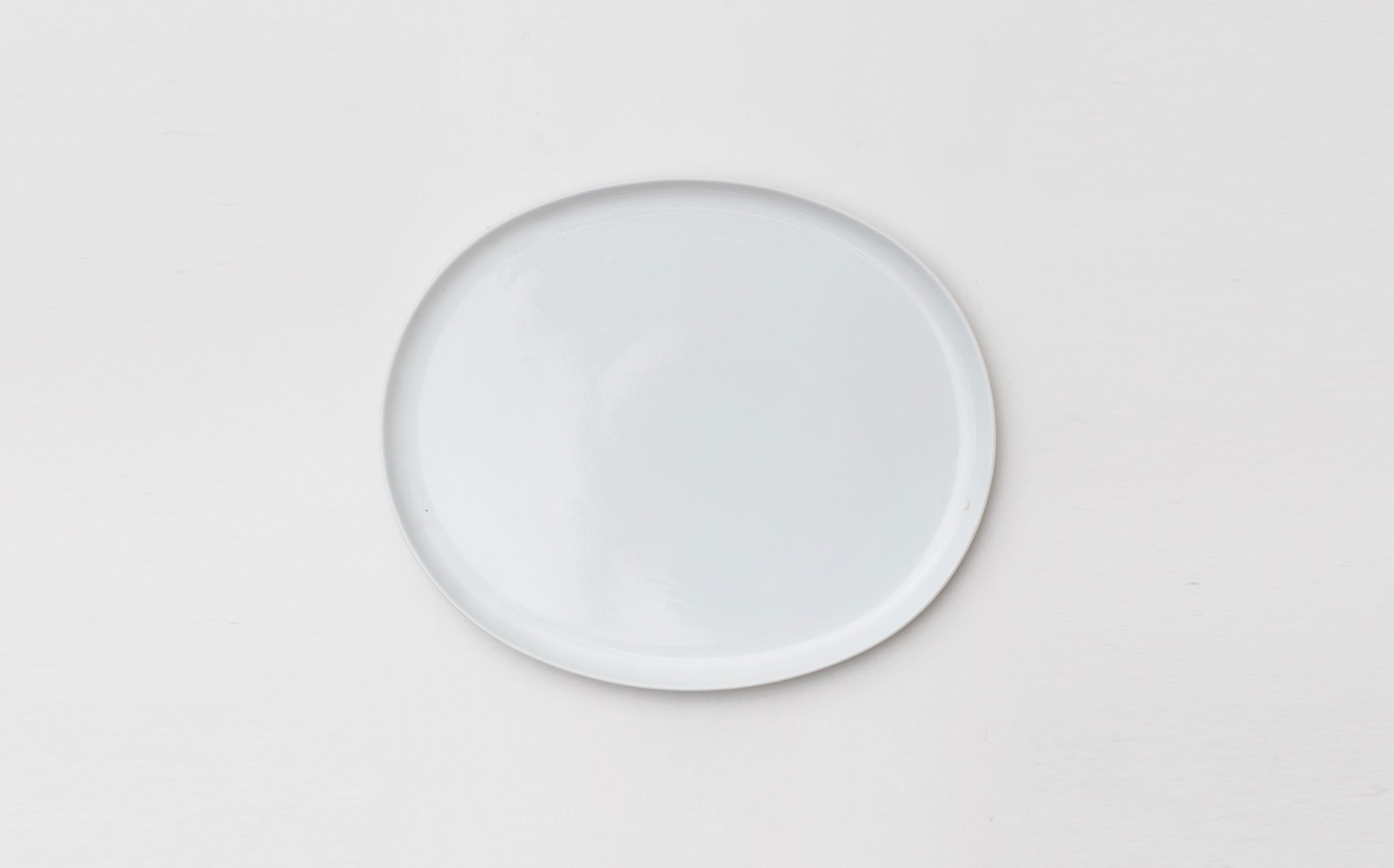 Yamabuki - Porcelain White - Oval Plate
