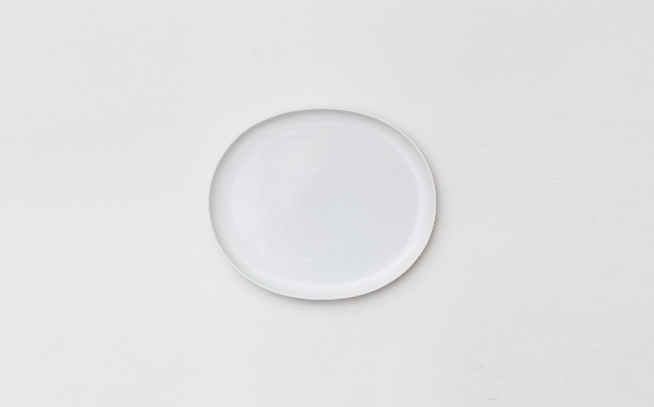 Yamabuki - Porcelain White - Oval Plate