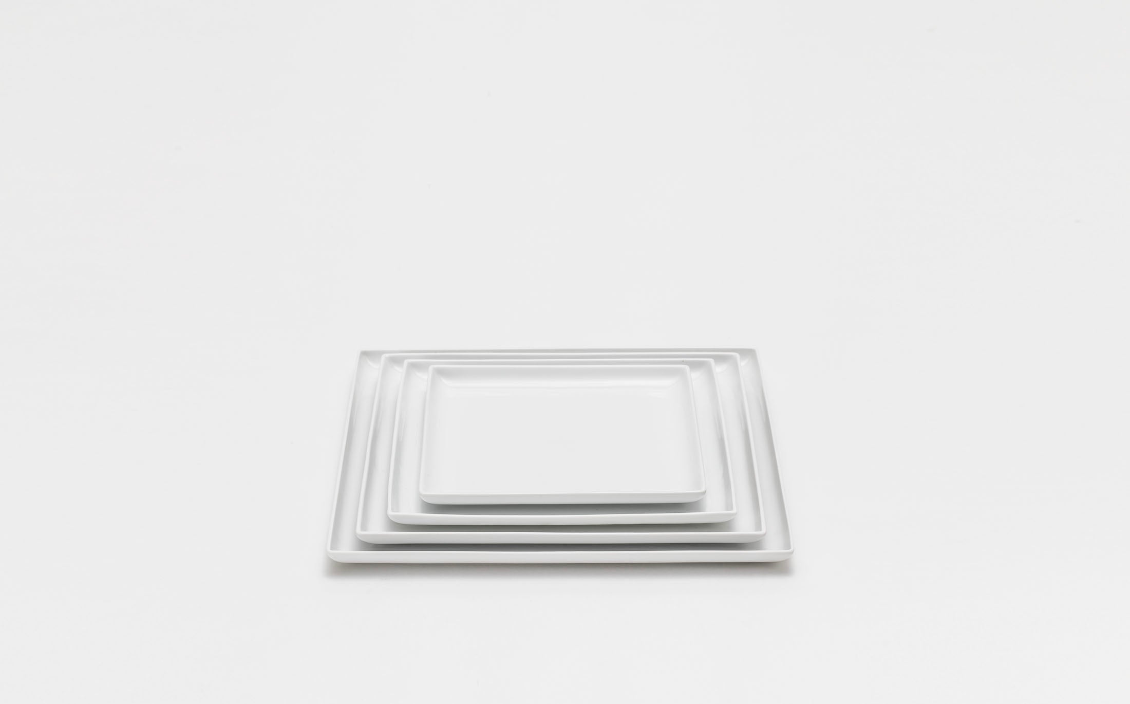 Yamabuki - Porcelain White - Square Plate