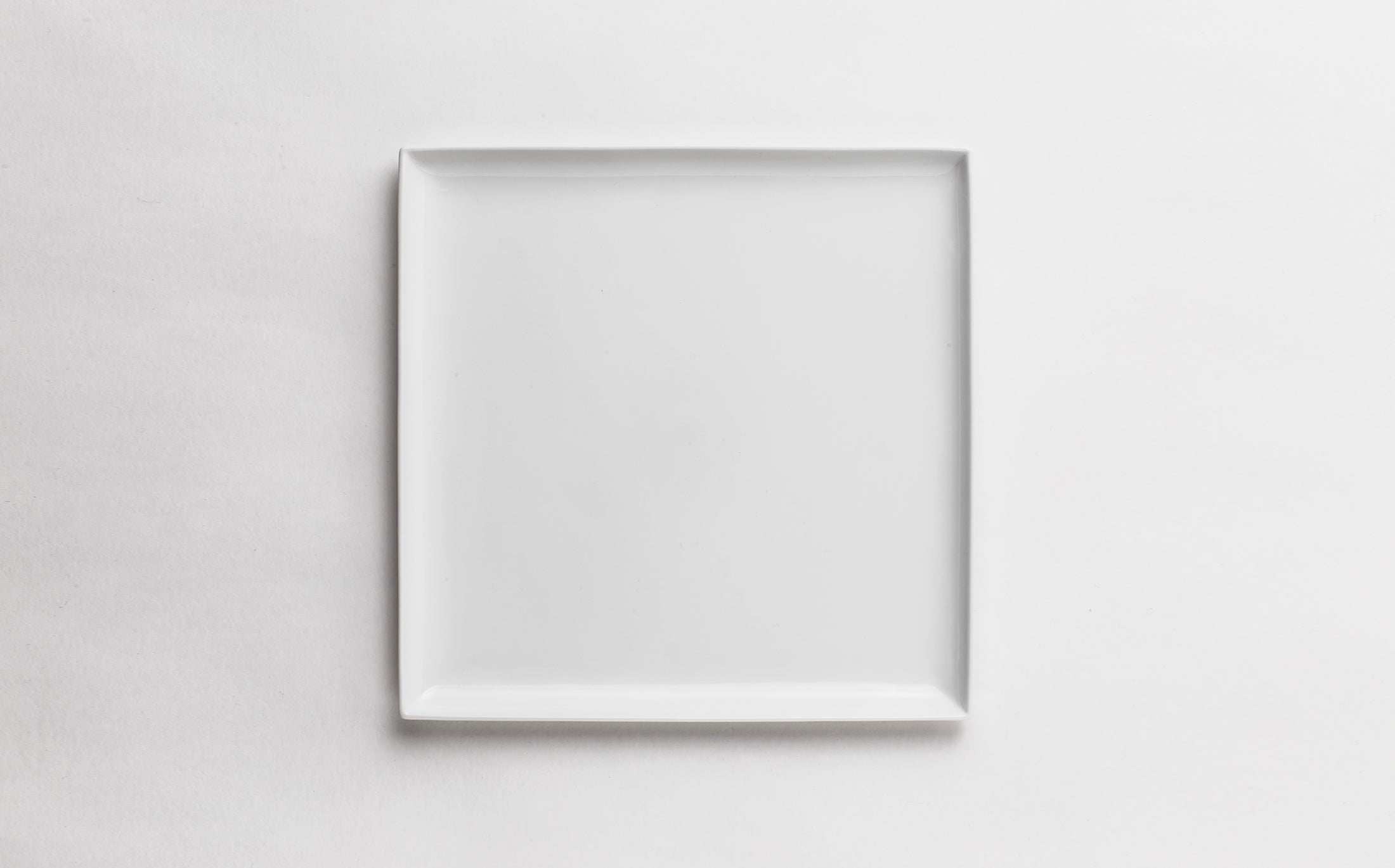Yamabuki - Porcelain White - Square Plate