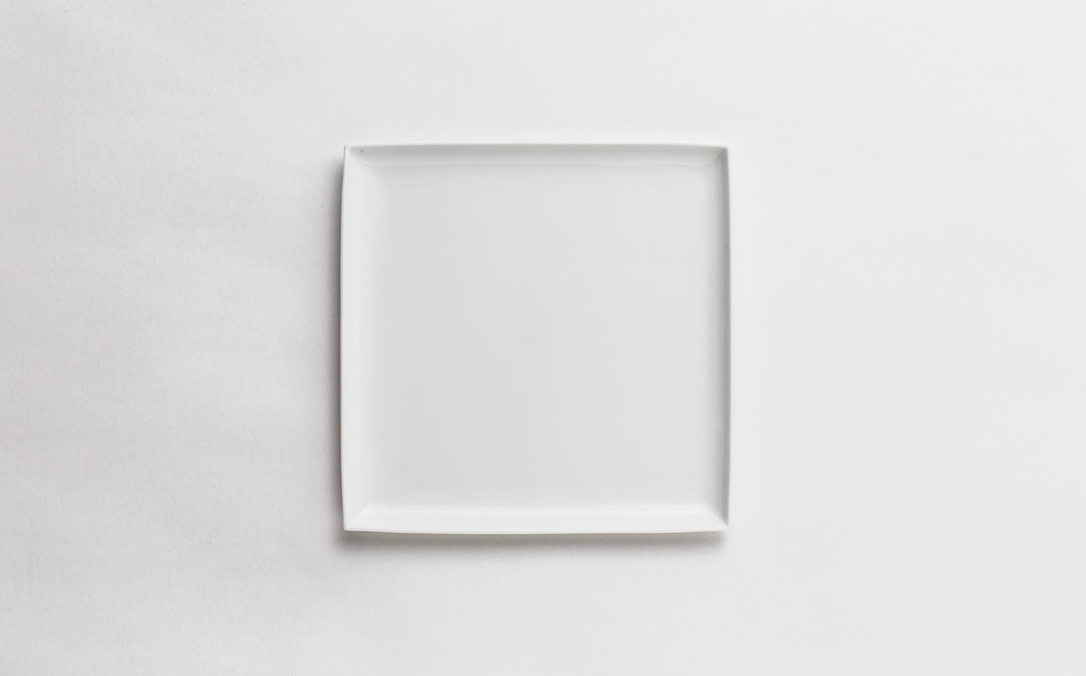 Yamabuki - Porcelain White - Square Plate