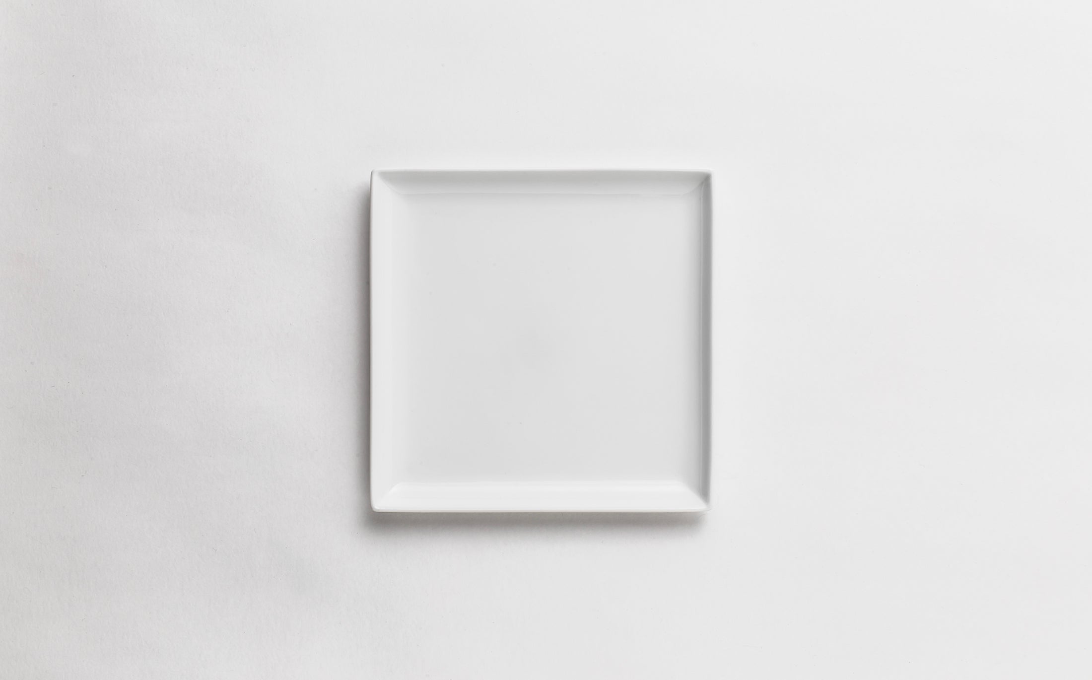 Yamabuki - Porcelain White - Square Plate
