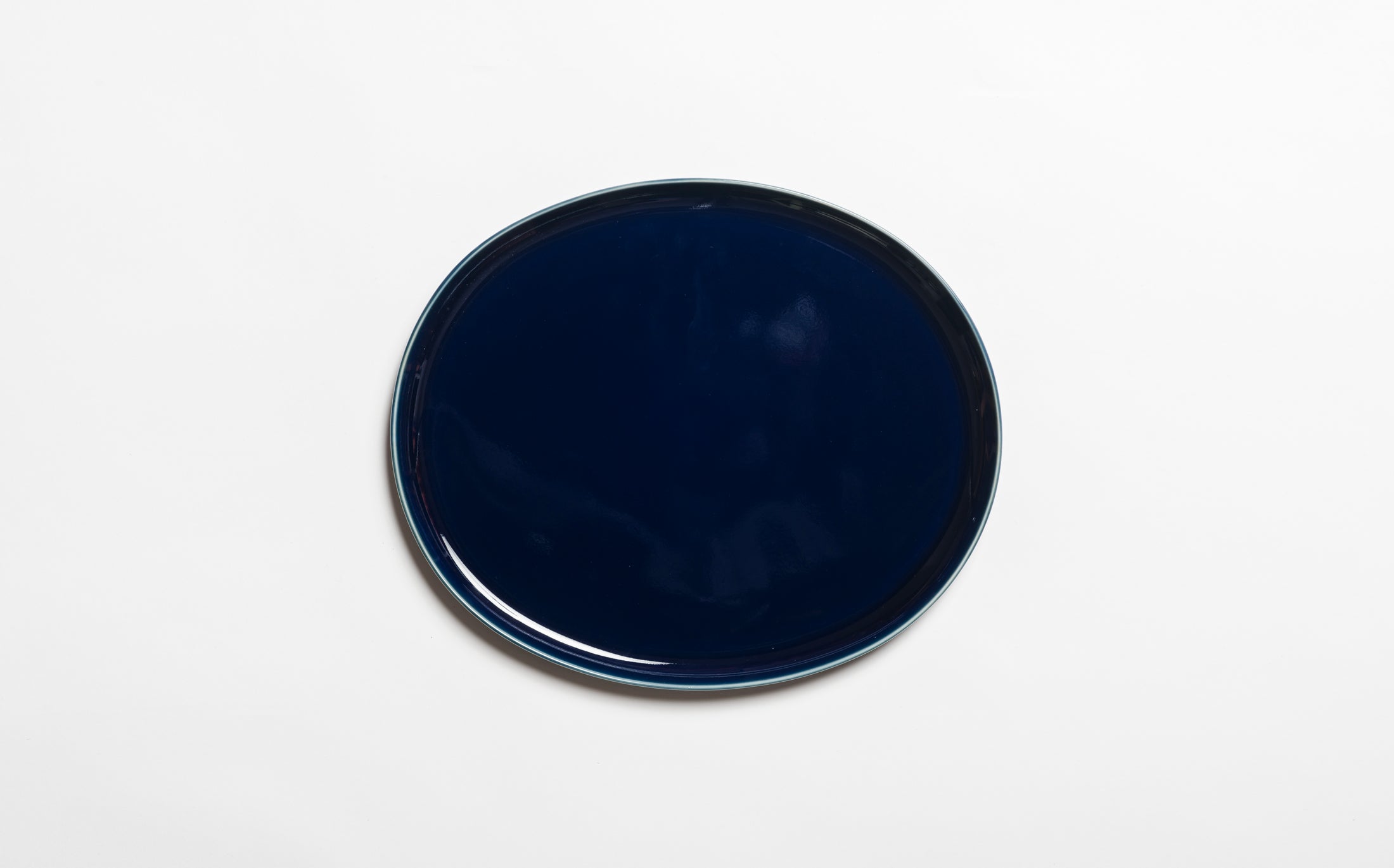Yamabuki - Porcelain Cobalt - Oval Plate