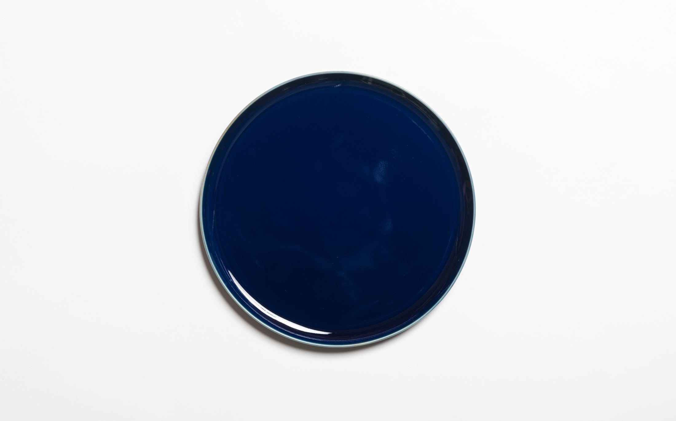 Yamabuki - Porcelain Cobalt - Round Plate
