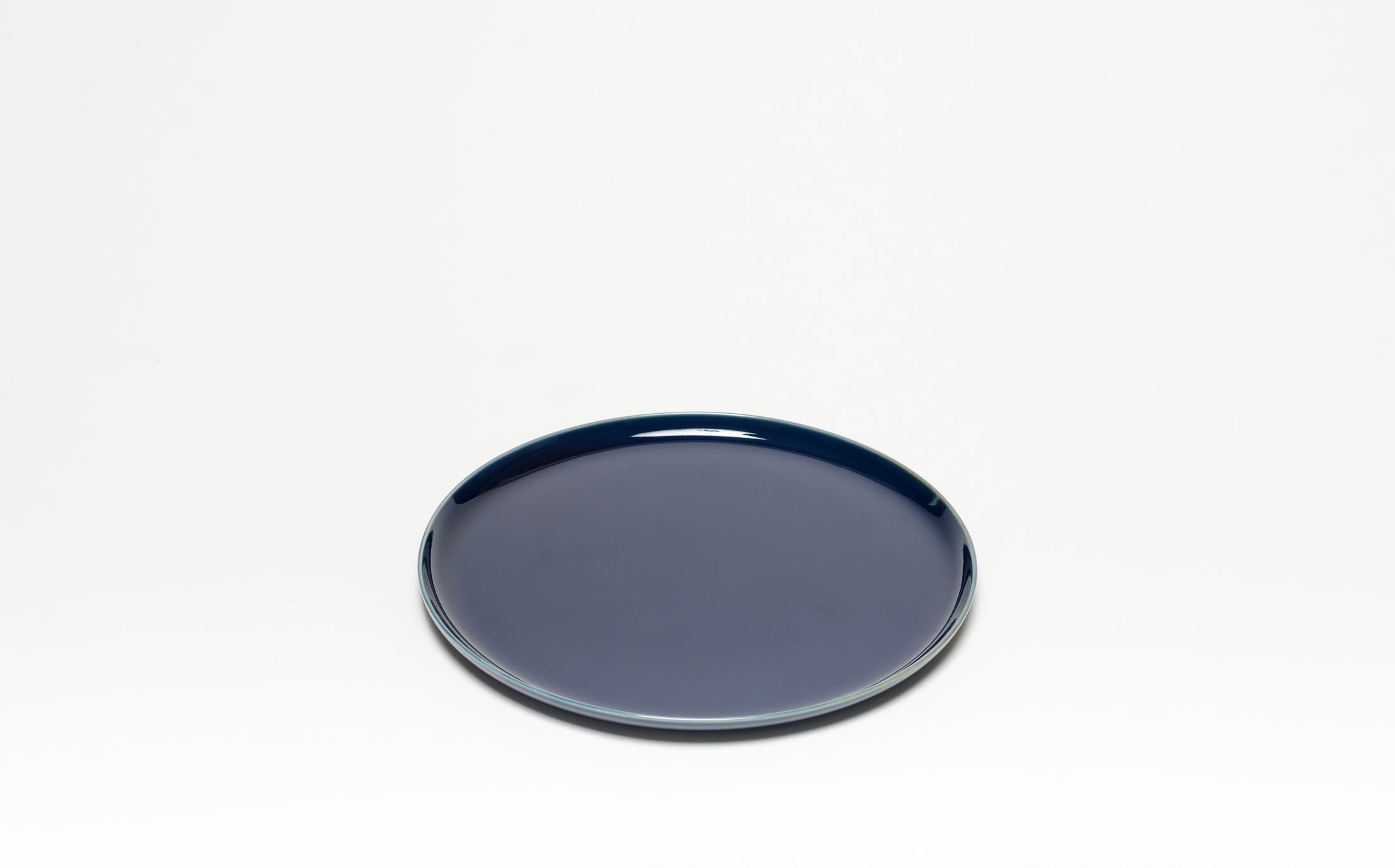 Yamabuki - Porcelain Cobalt - Round Plate