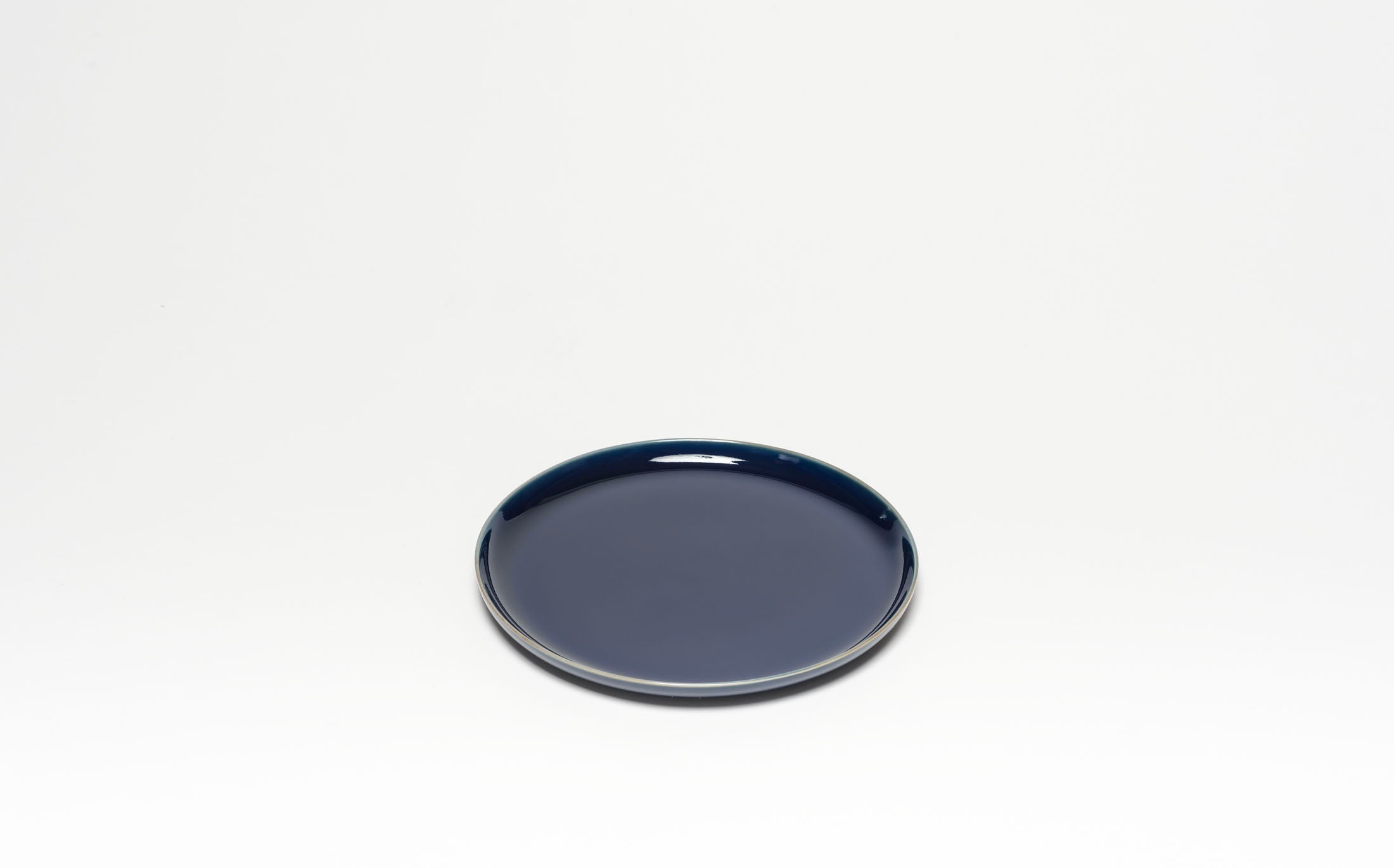 Yamabuki - Porcelain Cobalt - Round Plate