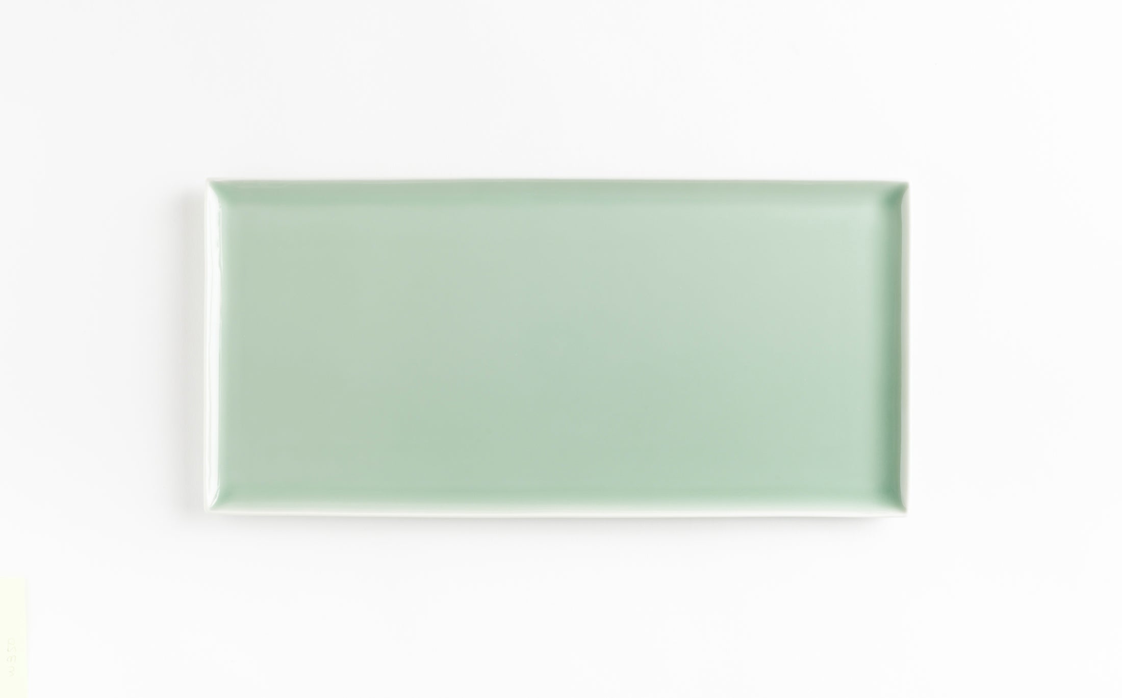 Yamabuki - Porcelain Celadon - Rectangle Plate