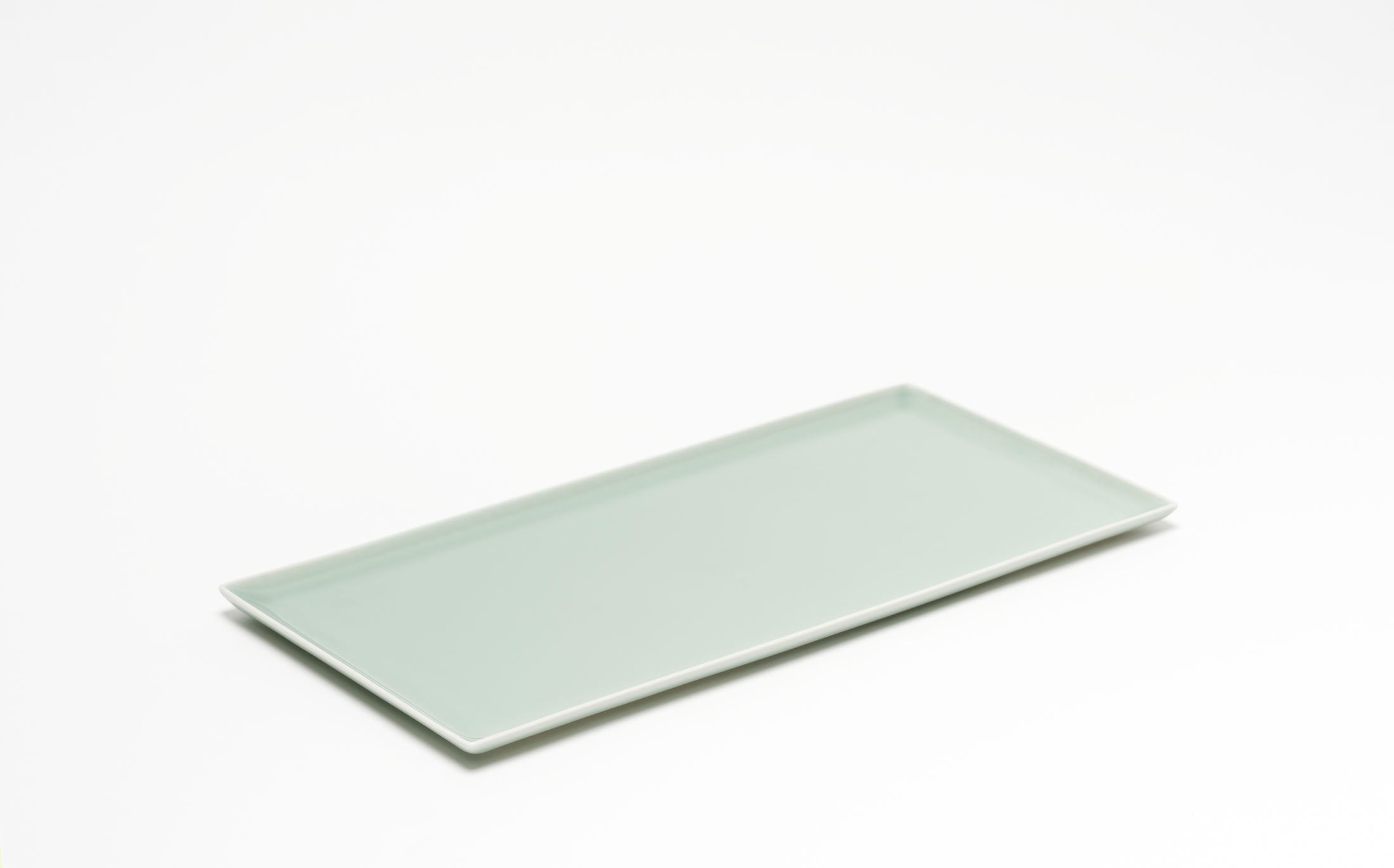 Yamabuki - Porcelain Celadon - Rectangle Plate