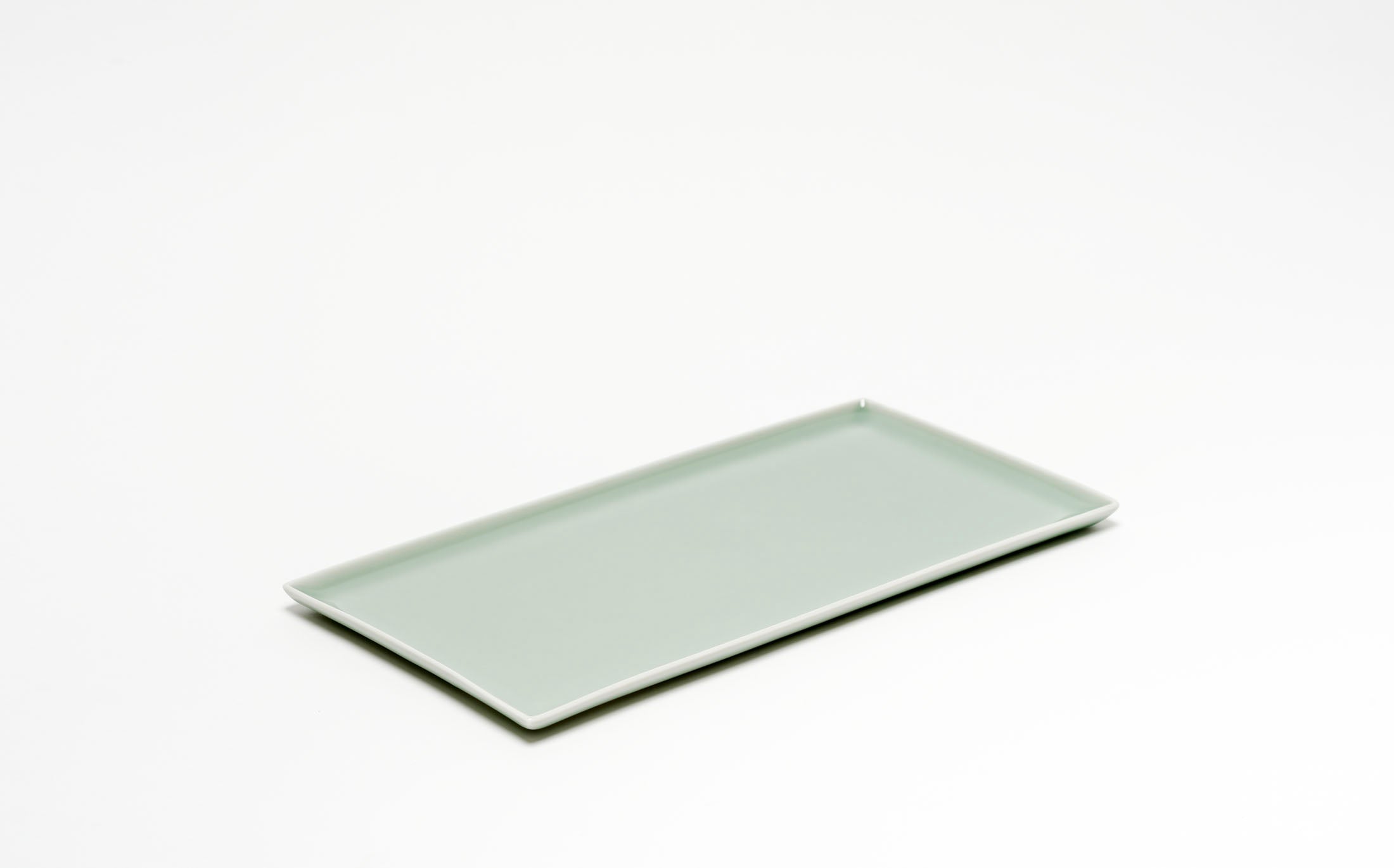 Yamabuki - Porcelain Celadon - Rectangle Plate
