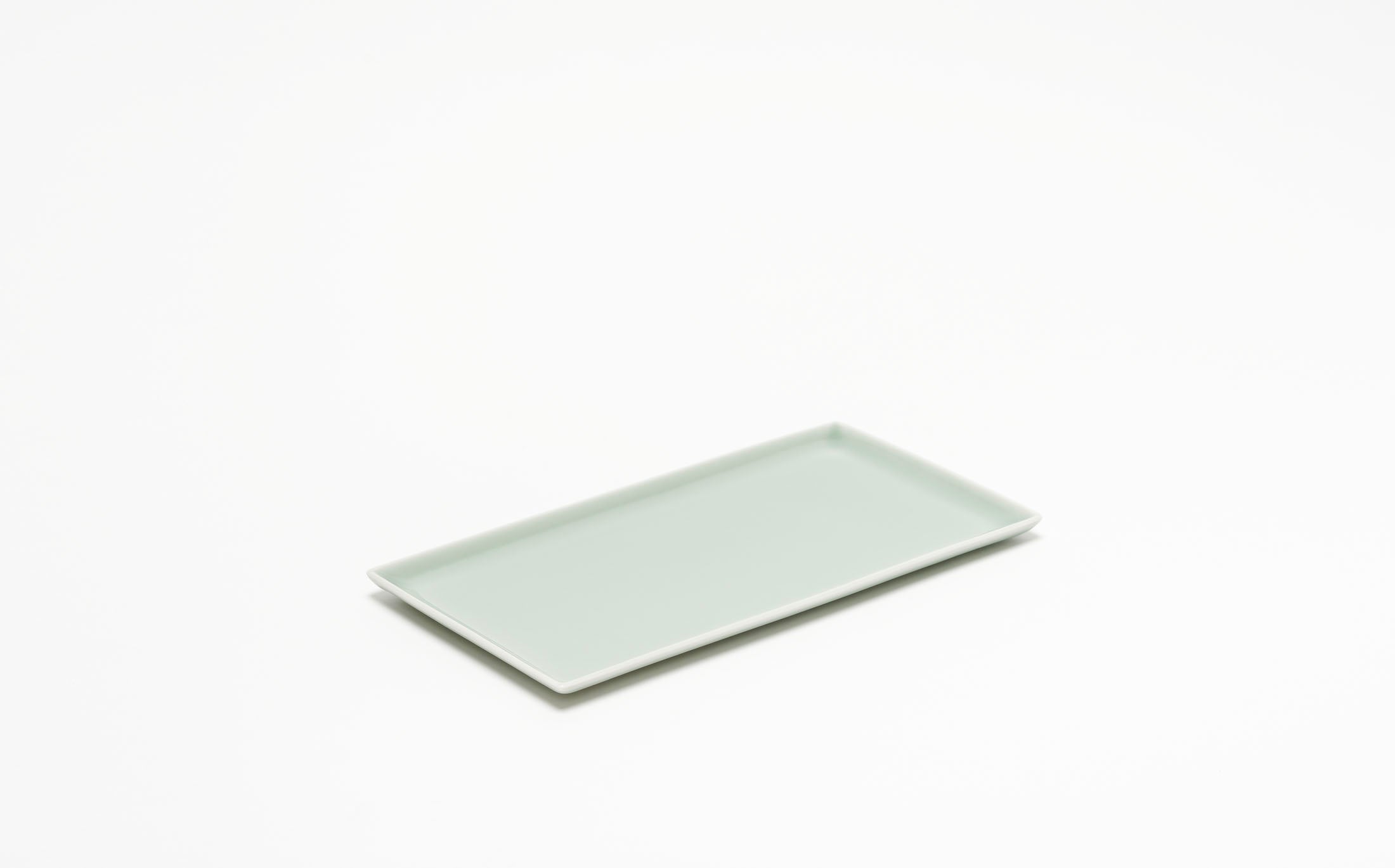 Yamabuki - Porcelain Celadon - Rectangle Plate