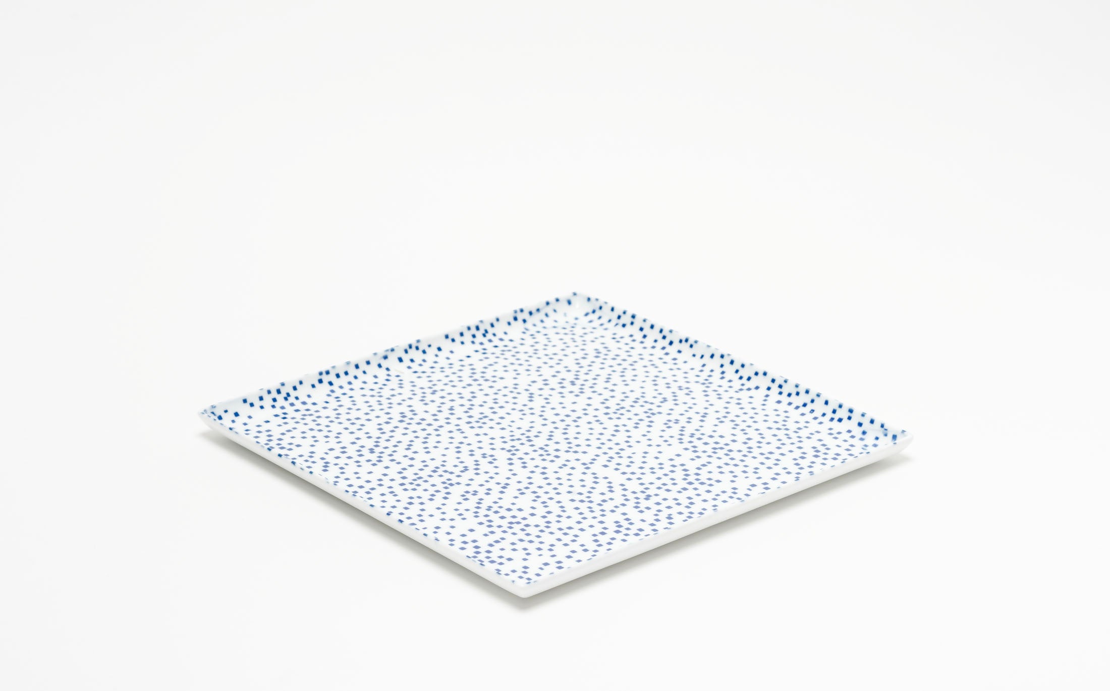 Yamabuki - Porcelain Square Blue - Square Plate