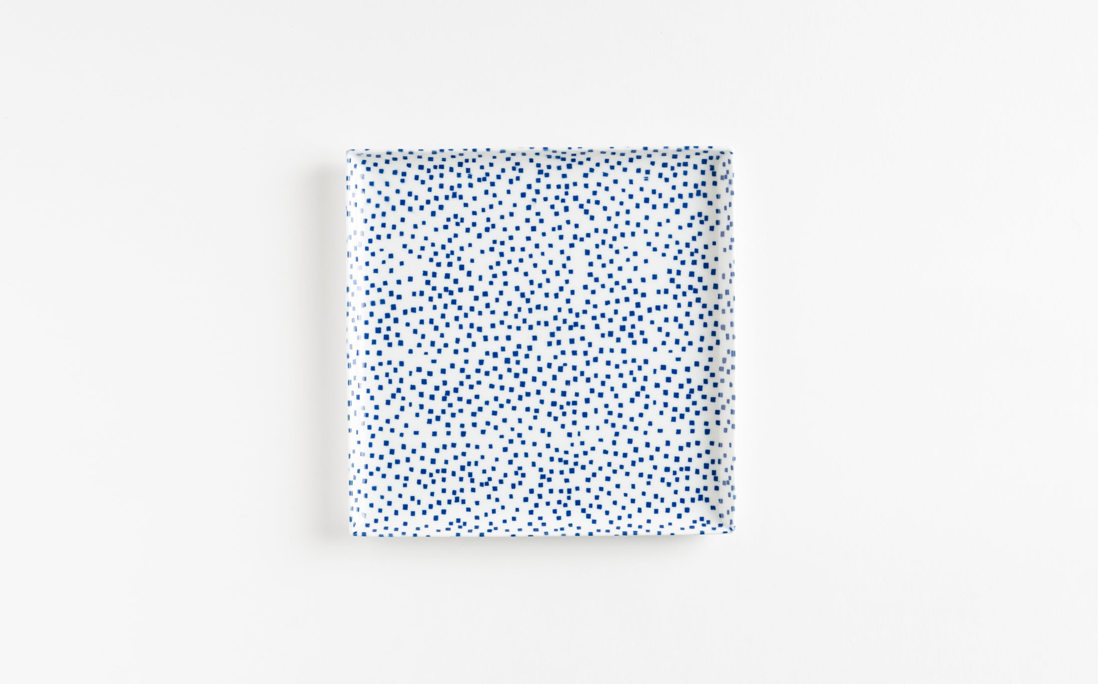 Yamabuki - Porcelain Square Blue - Square Plate