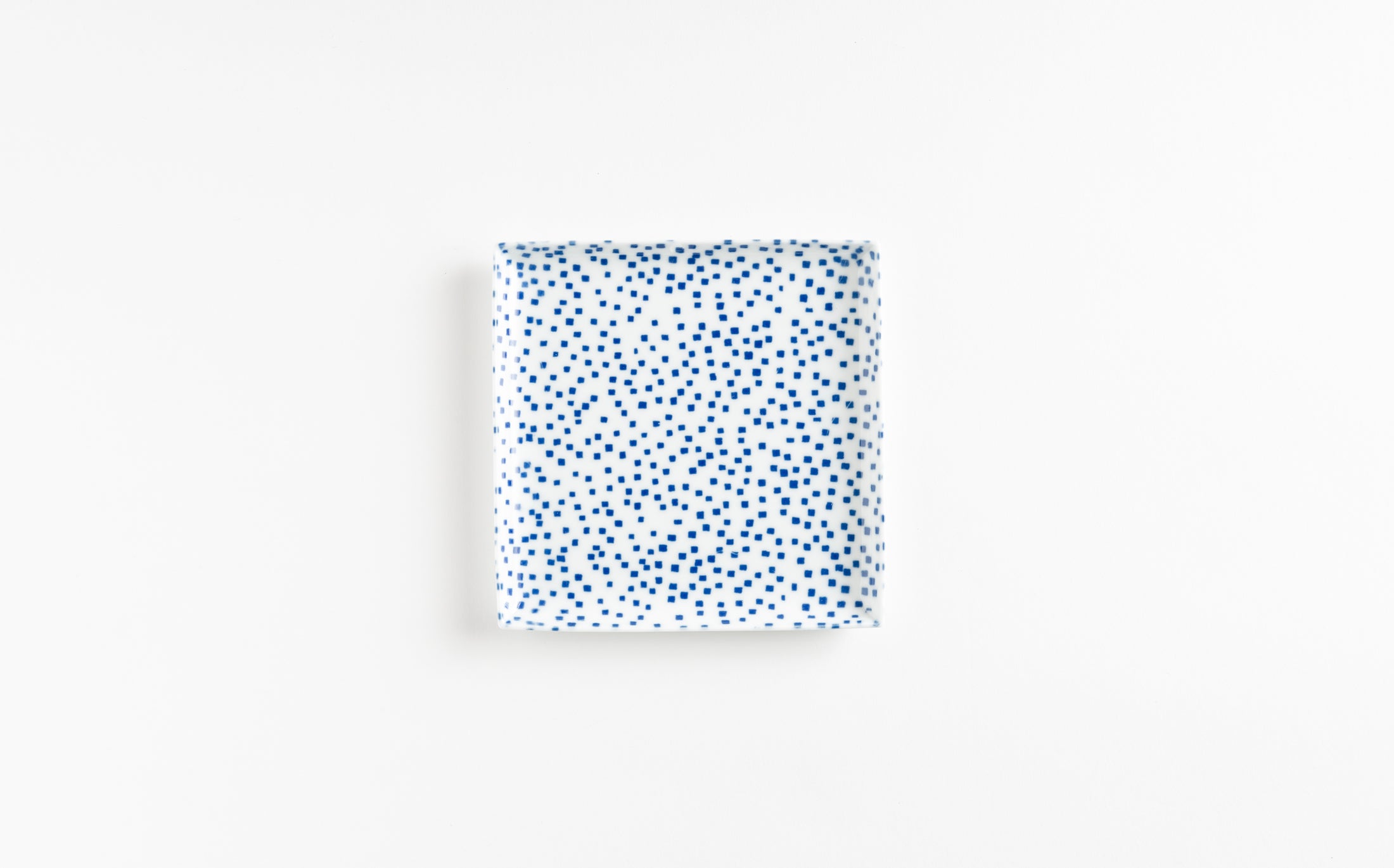 Yamabuki - Porcelain Square Blue - Square Plate