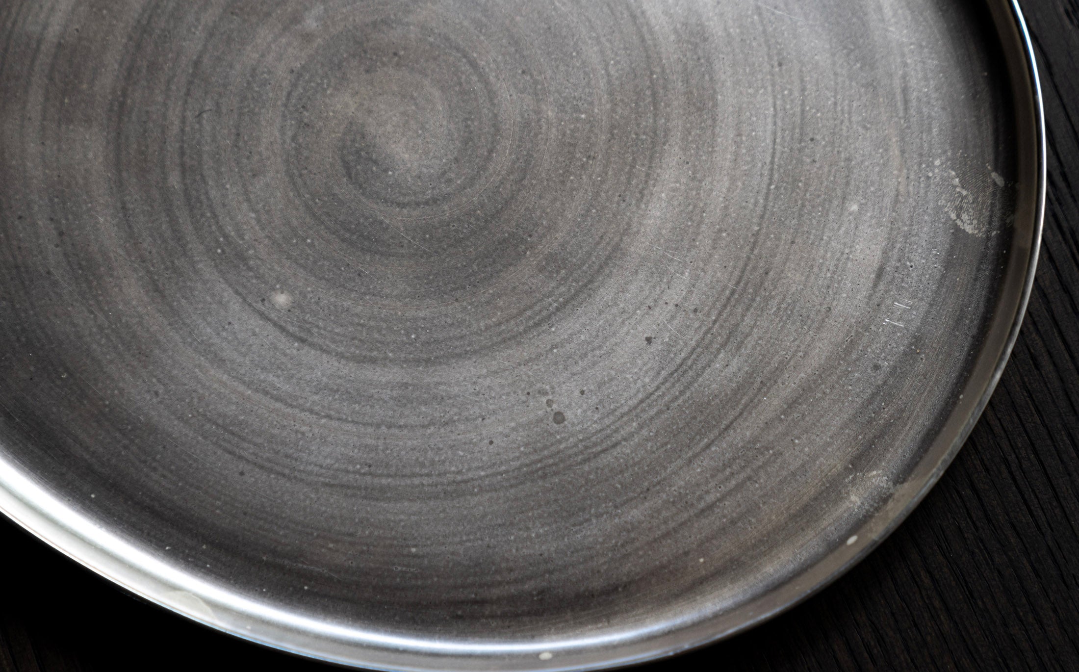 Yamabuki - Silvered Porcelain - Round Plate