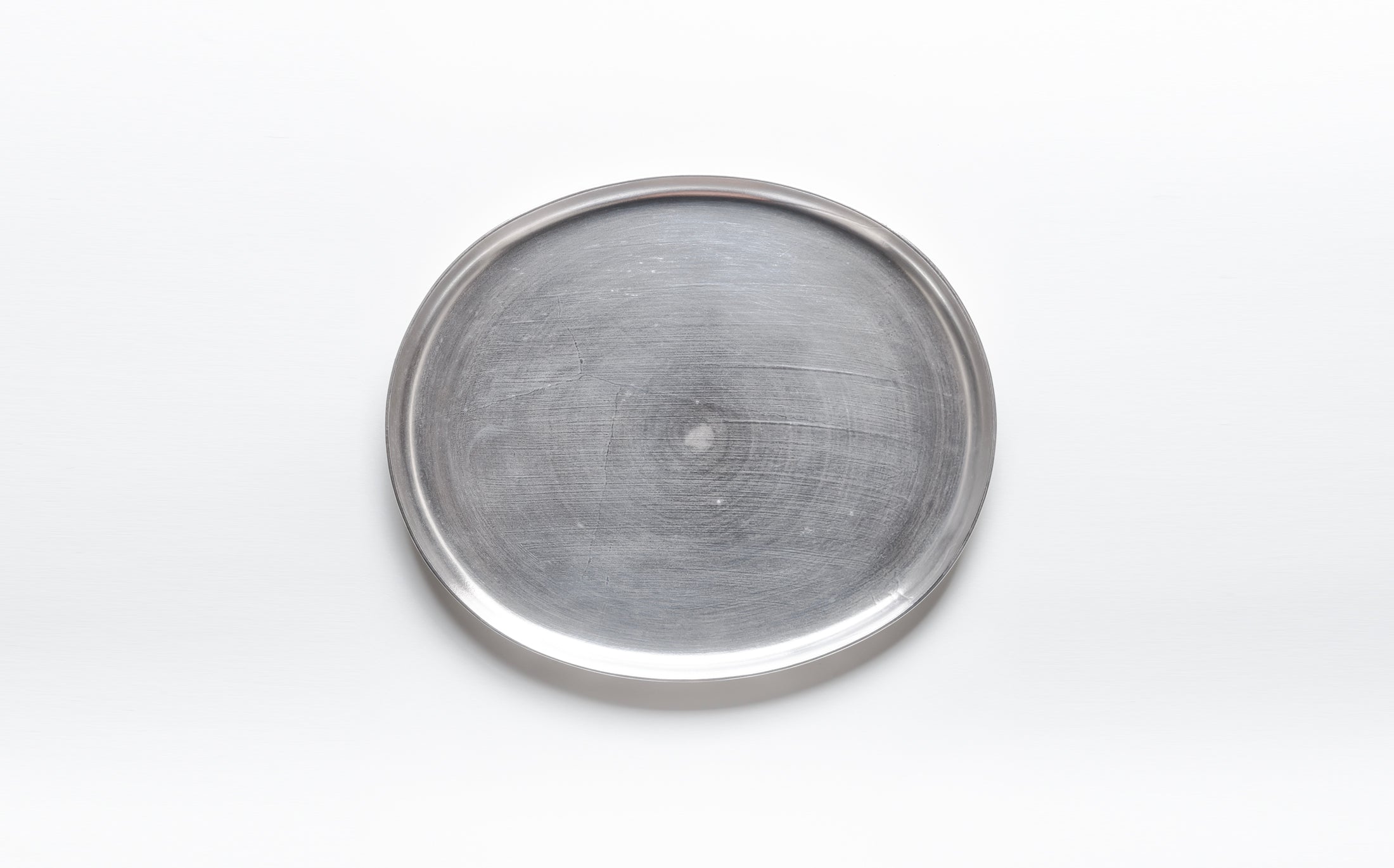 Yamabuki - Silvered Porcelain - Oval Plate