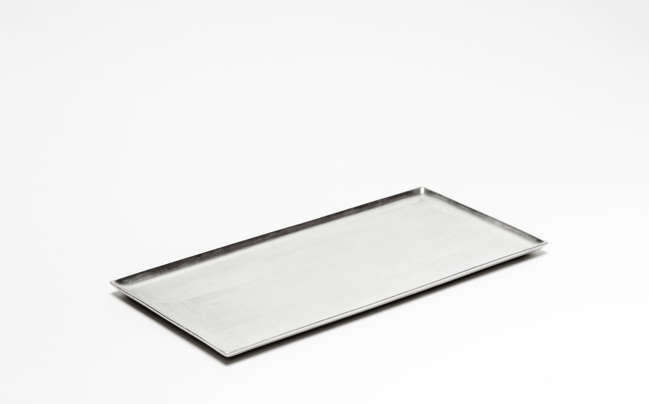 Yamabuki - Silvered Porcelain - Rectangle Plate