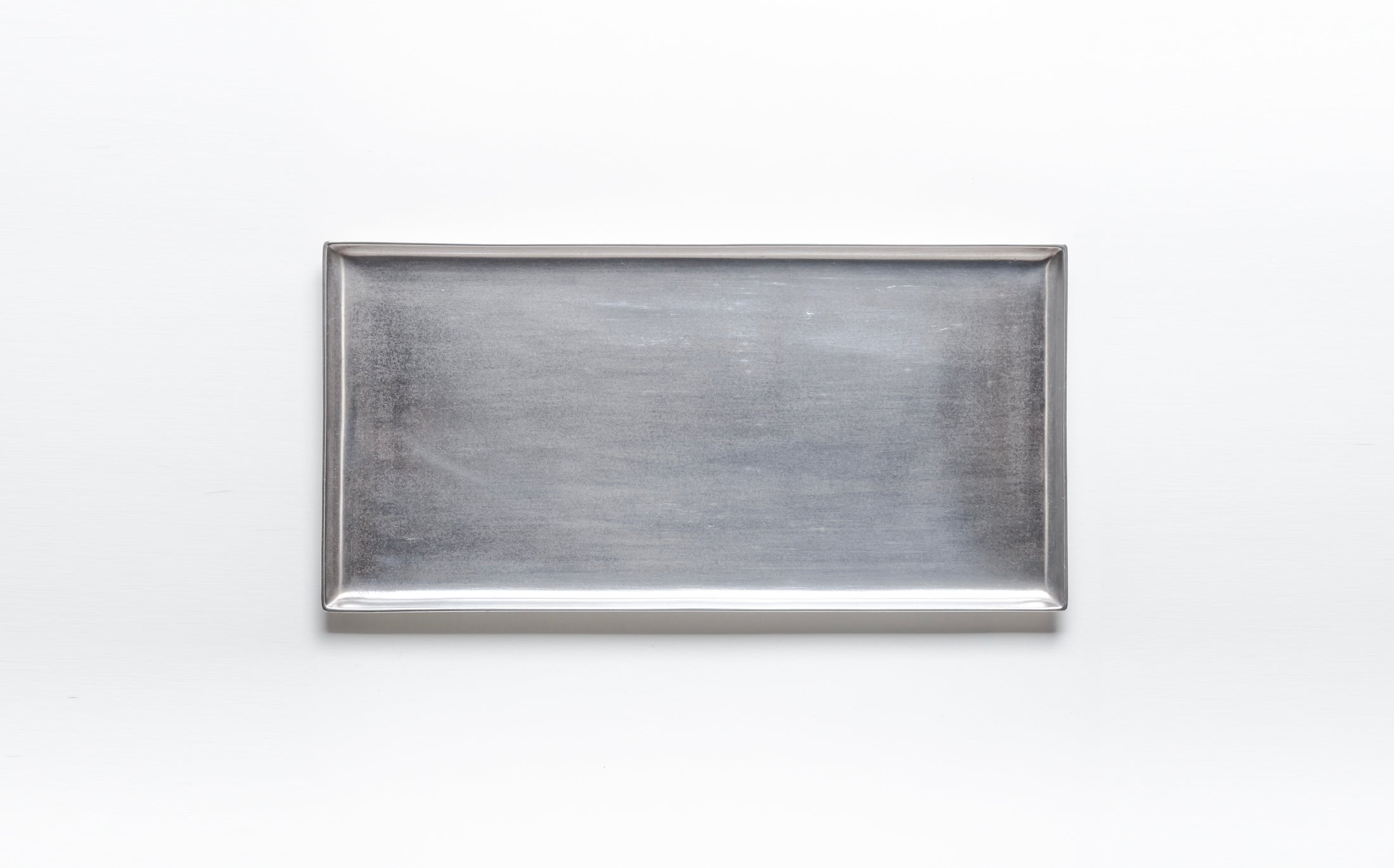 Yamabuki - Silvered Porcelain - Rectangle Plate