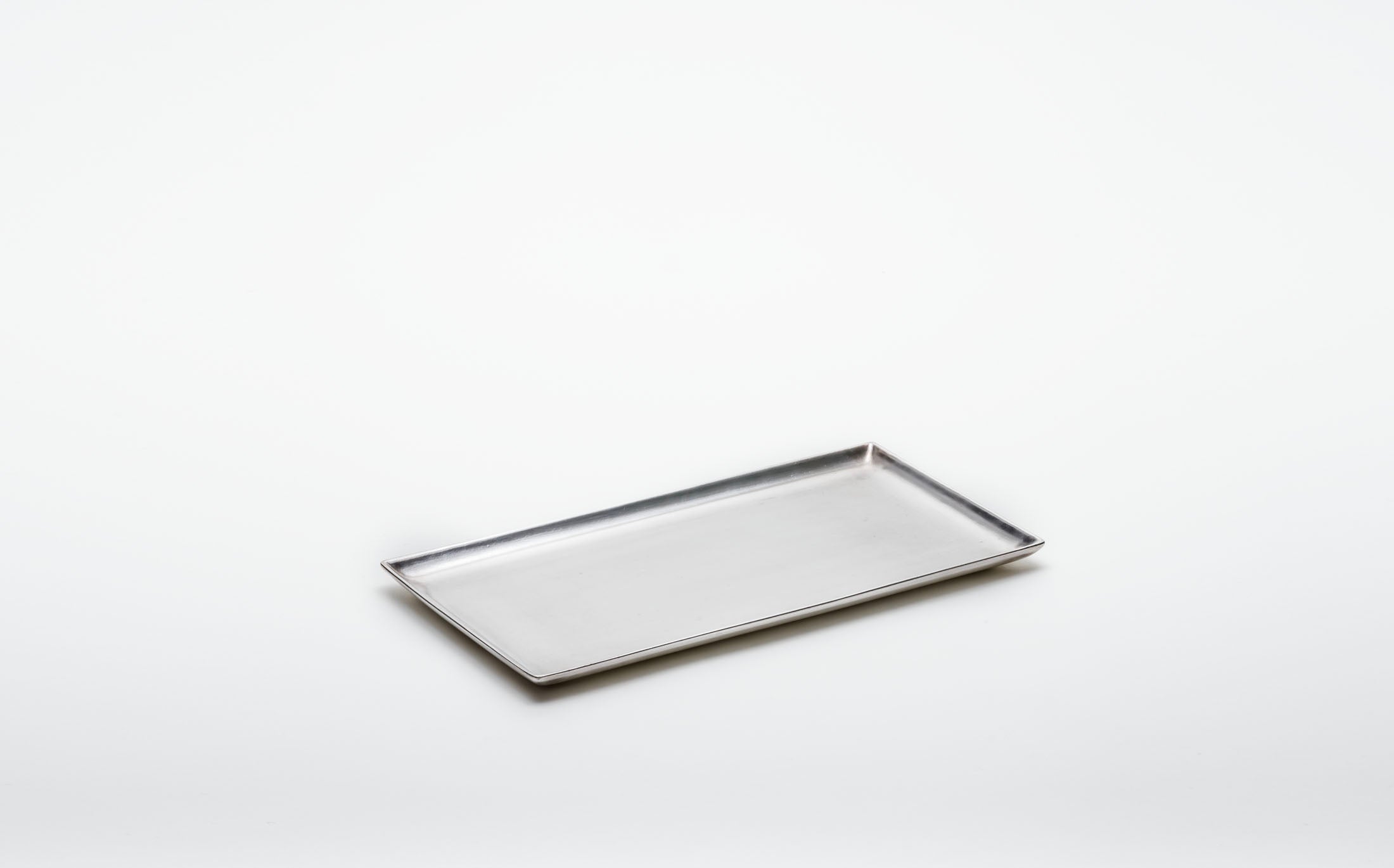 Yamabuki - Silvered Porcelain - Rectangle Plate
