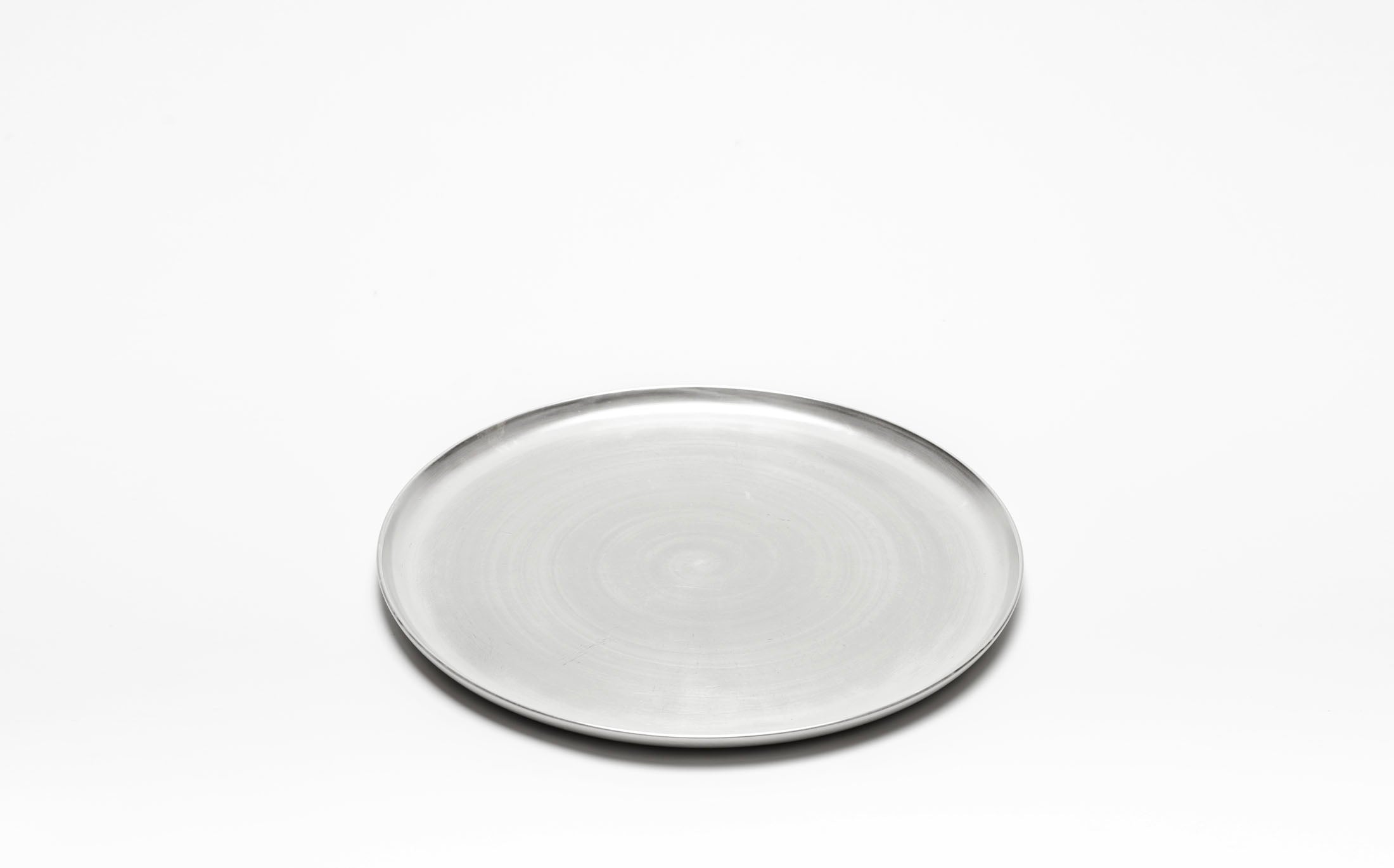 Yamabuki - Silvered Porcelain - Round Plate