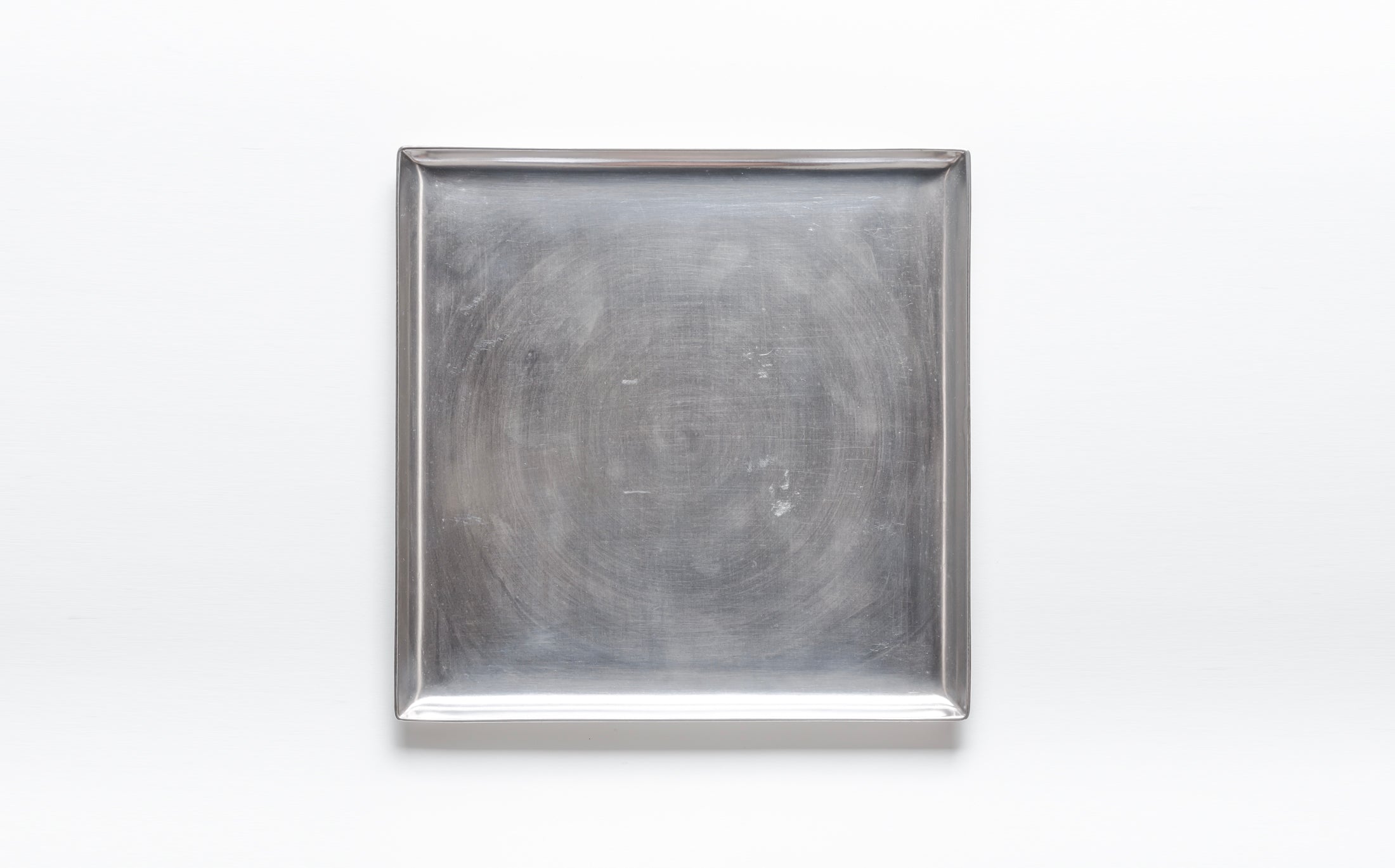 Yamabuki - Silvered Porcelain - Square Plate