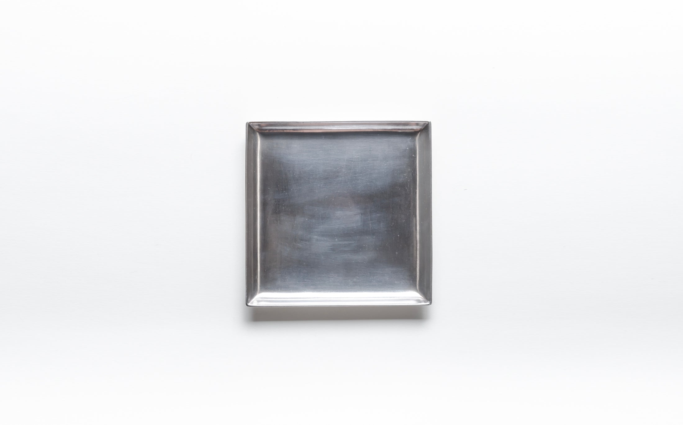 Yamabuki - Silvered Porcelain - Square Plate