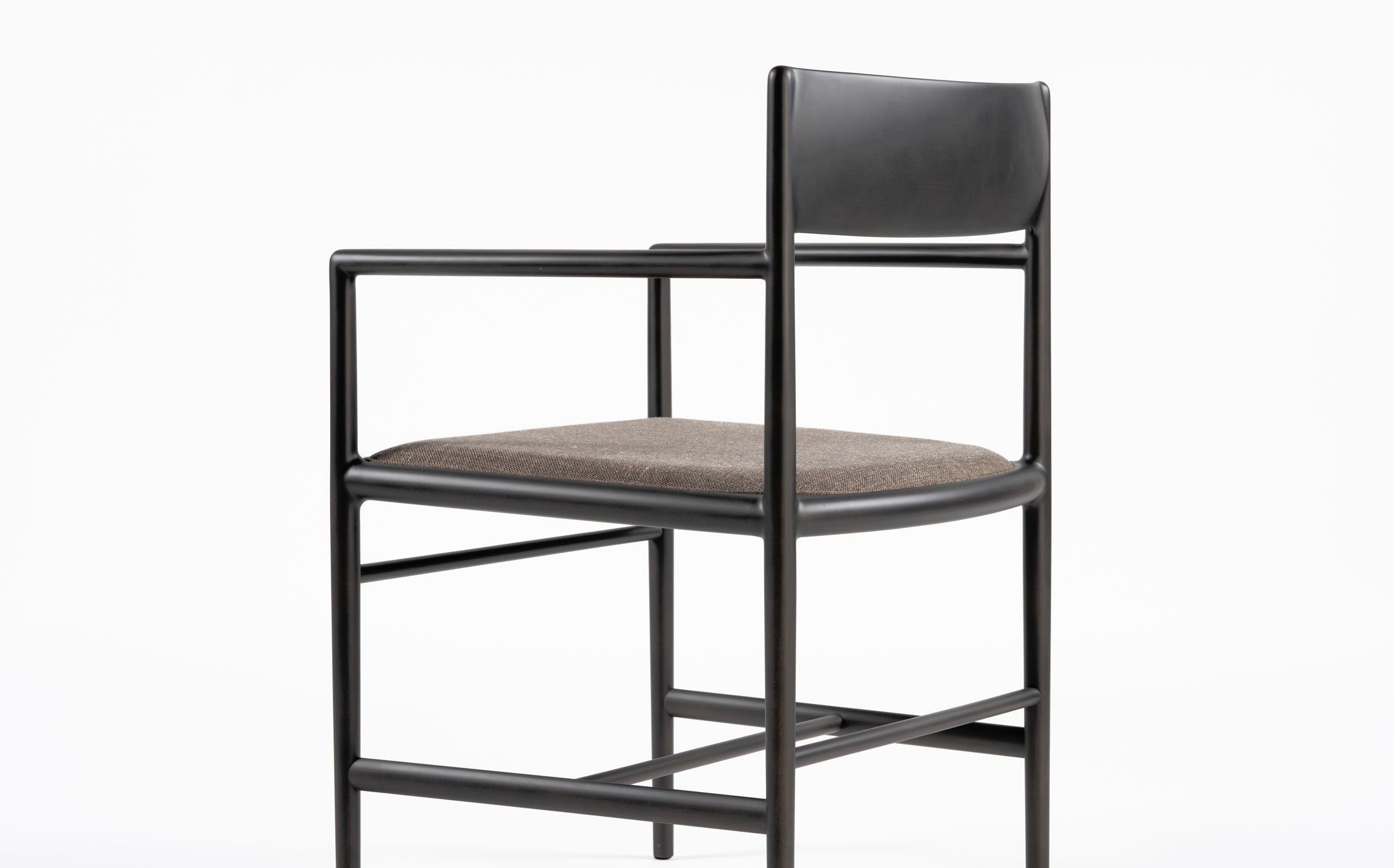 a chair on the vertical axis - armchair - Charcoal grey