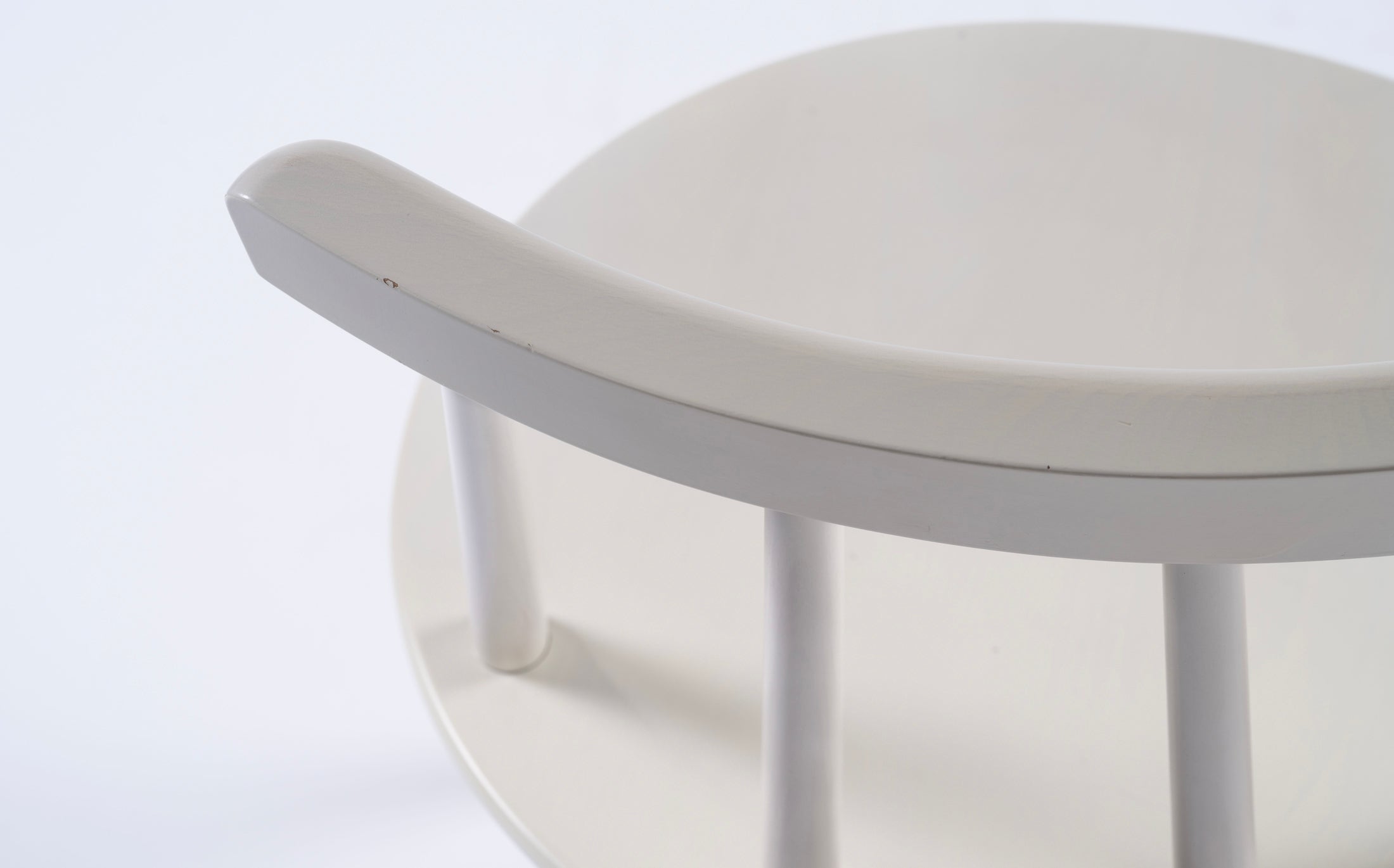 Dorf side chair -Beech White