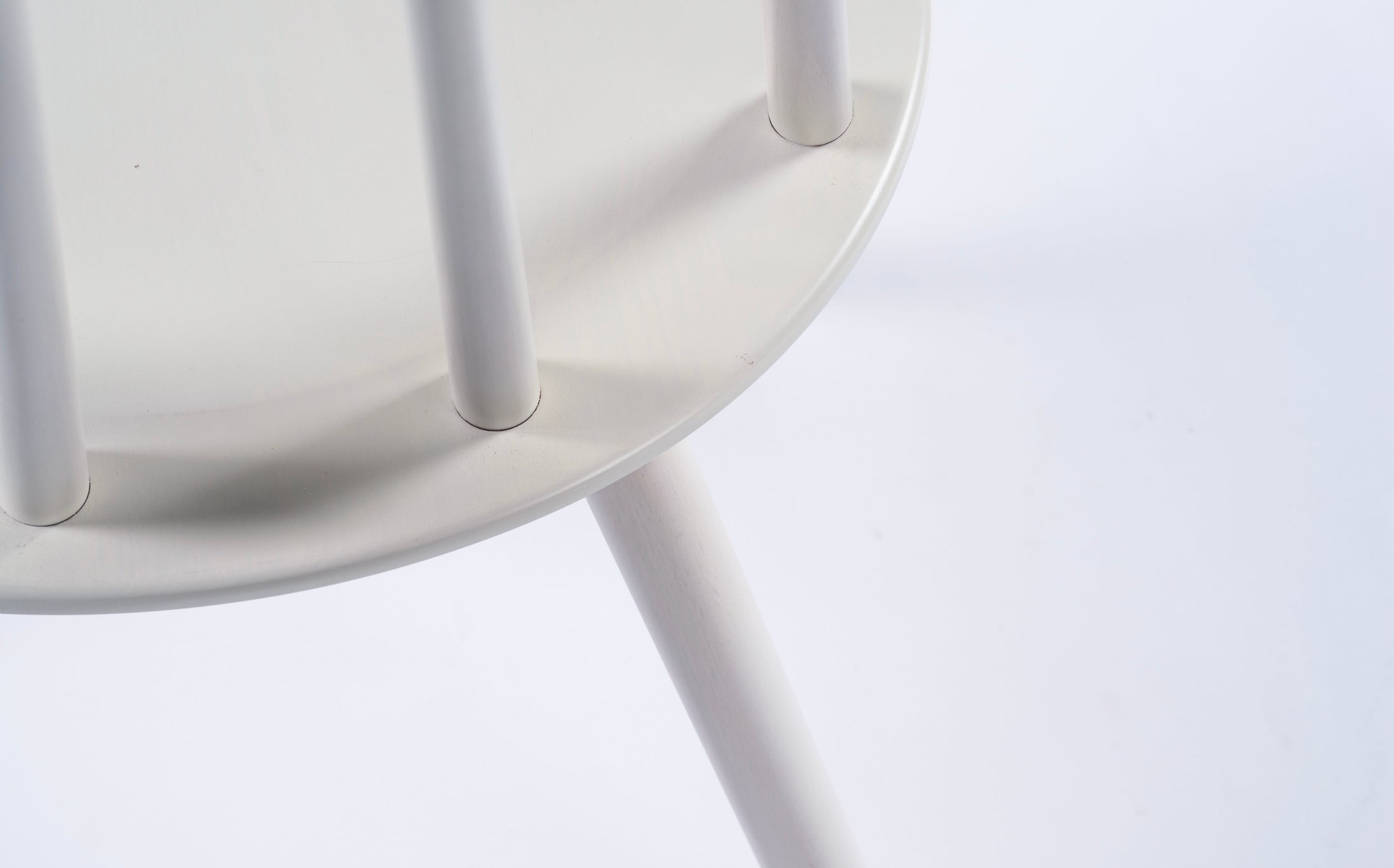 Dorf side chair -Beech White