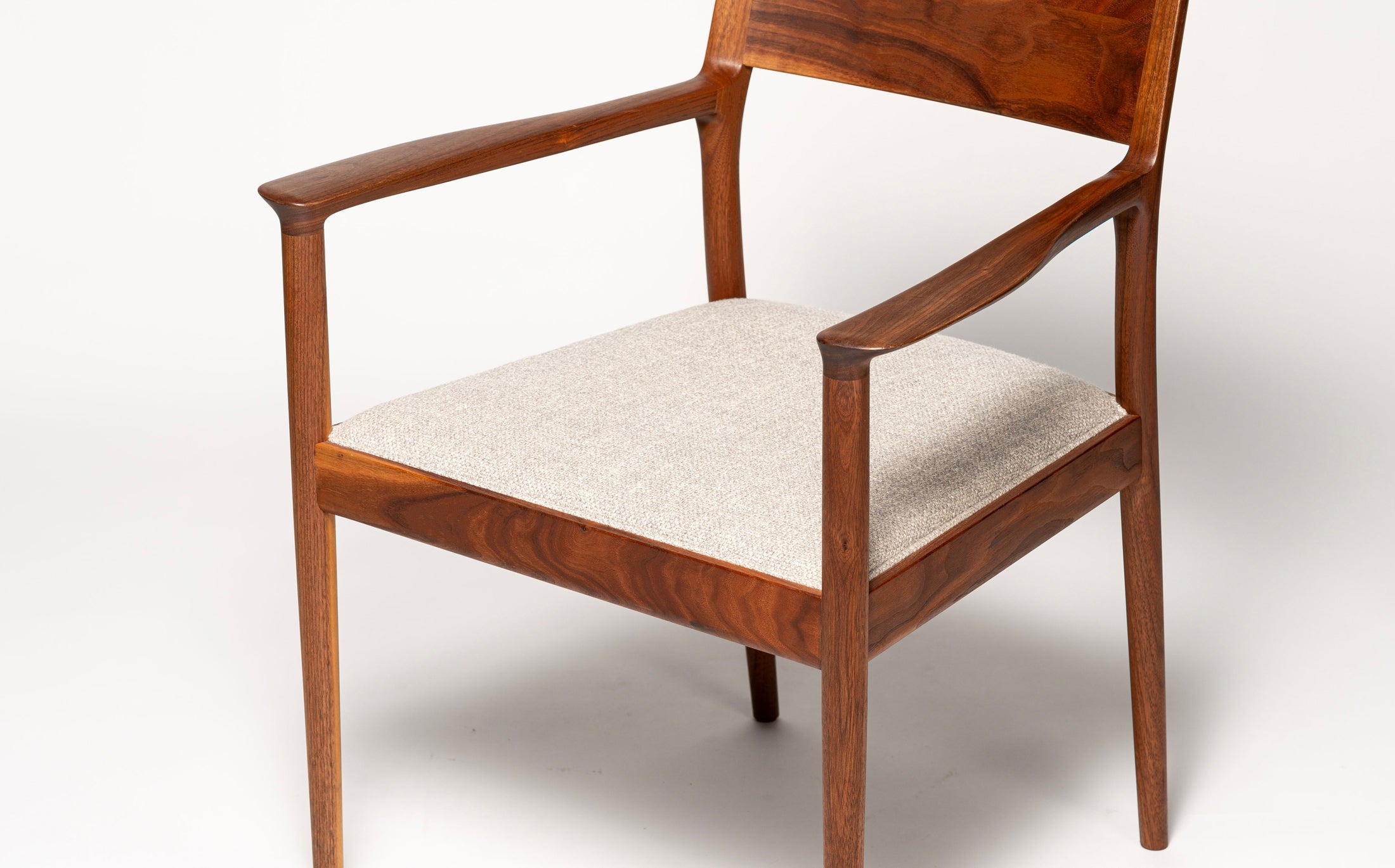 Double Vision - armchair - Walnut Beeswax