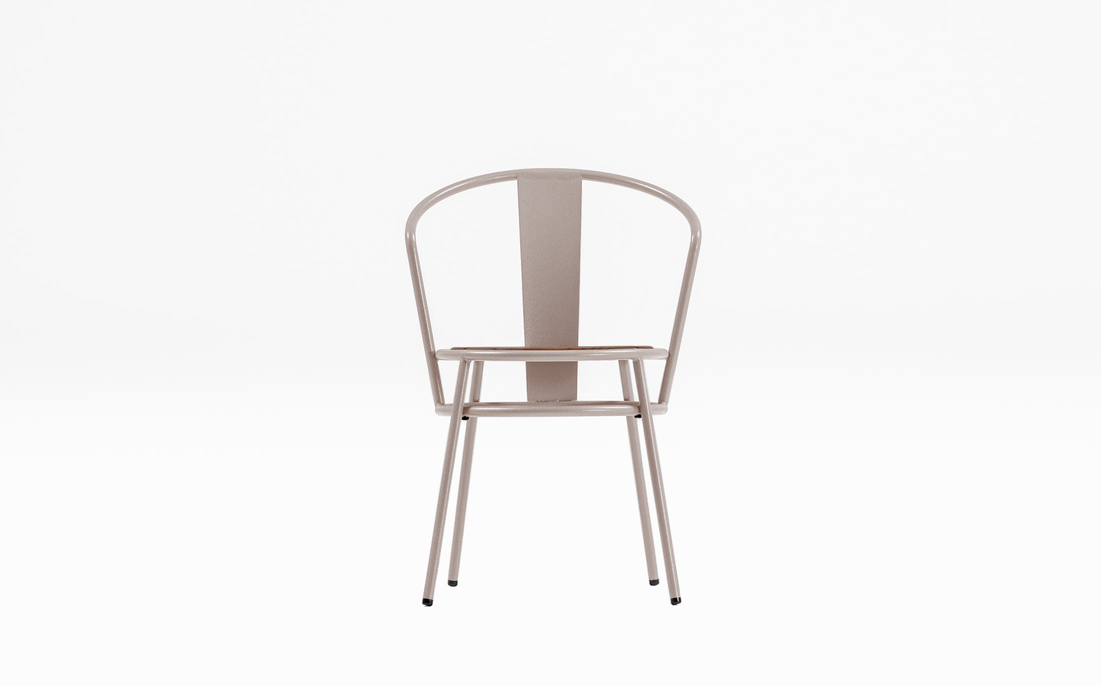 Offset Outdoor garden chair - Chinese - Light brown
