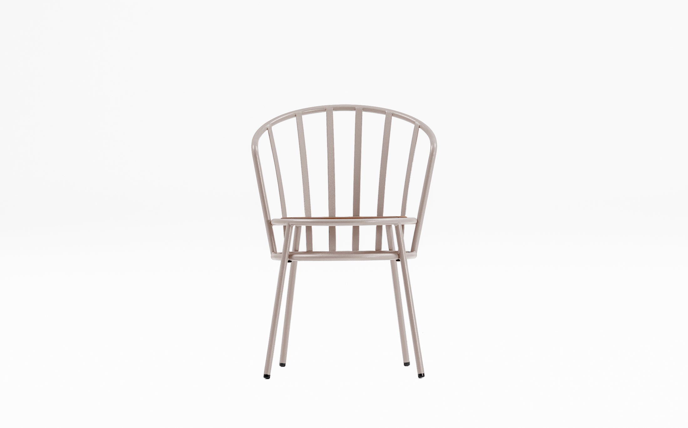 Offset Outdoor garden chair - Windsor - Light brown