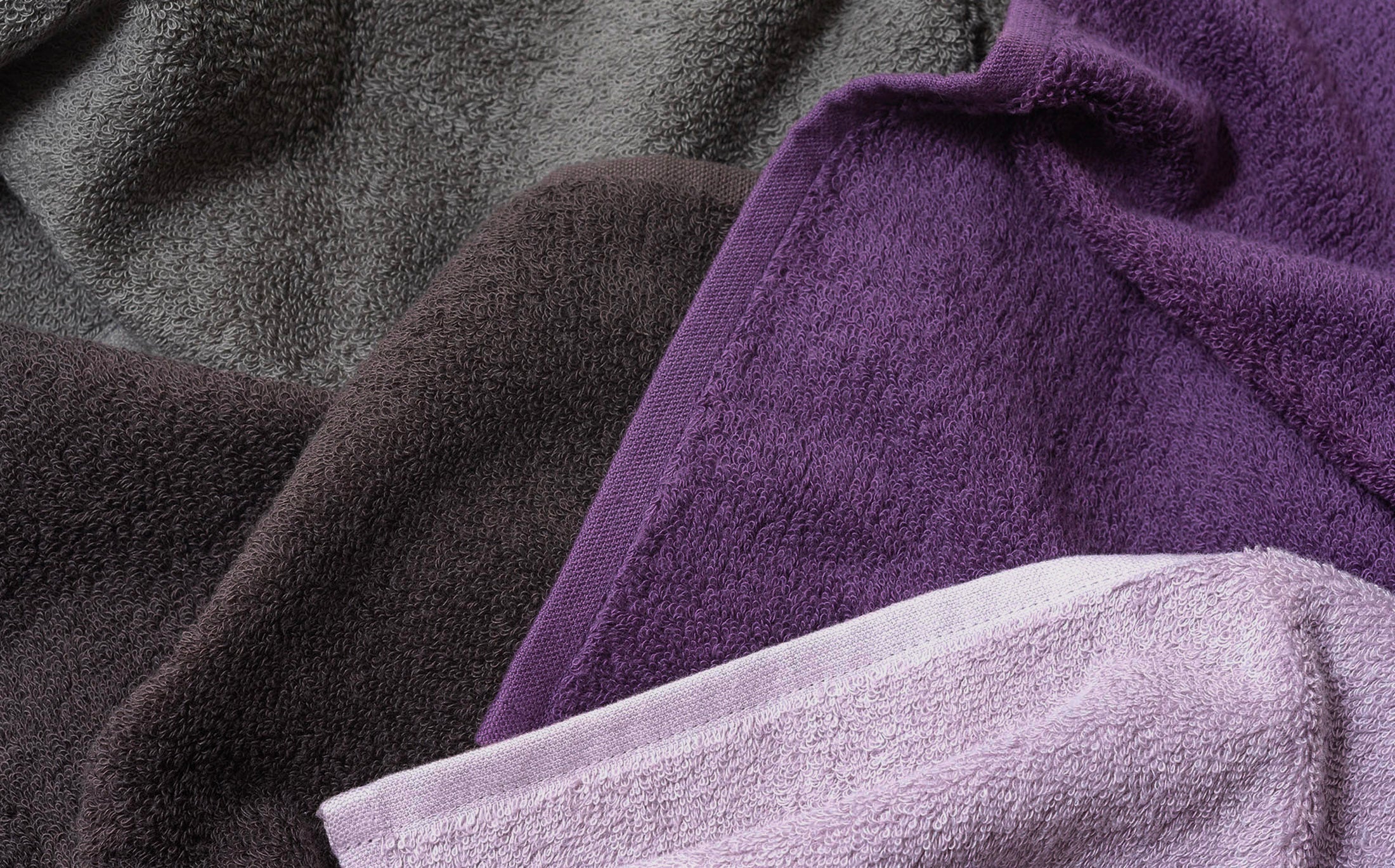 Cotton Color Towel - Deep Violet