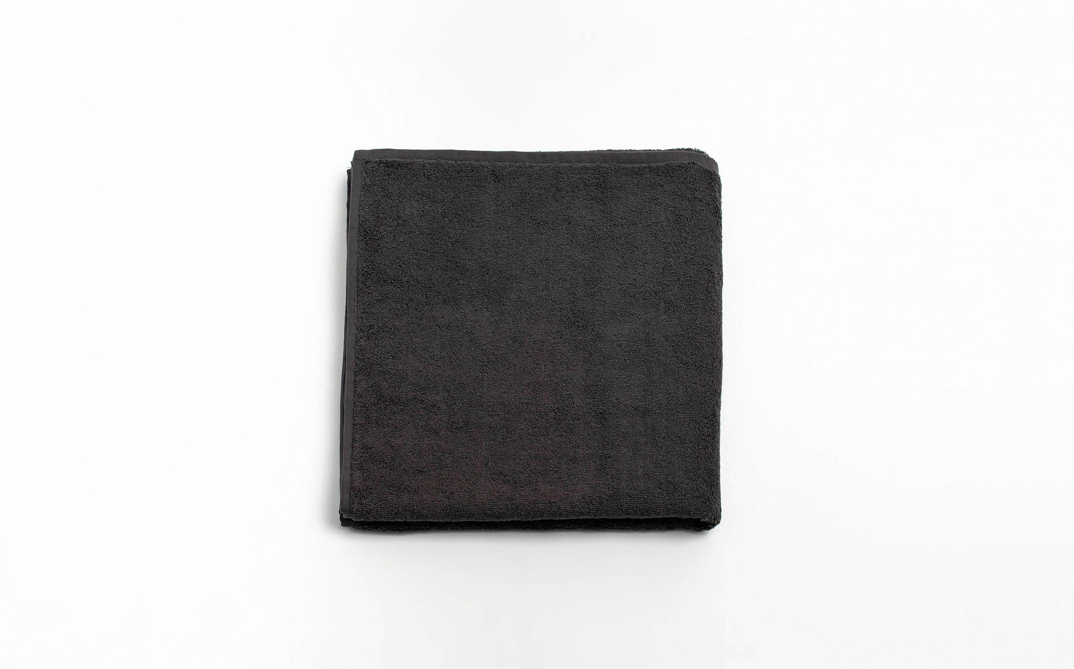 Black colour outlet towel