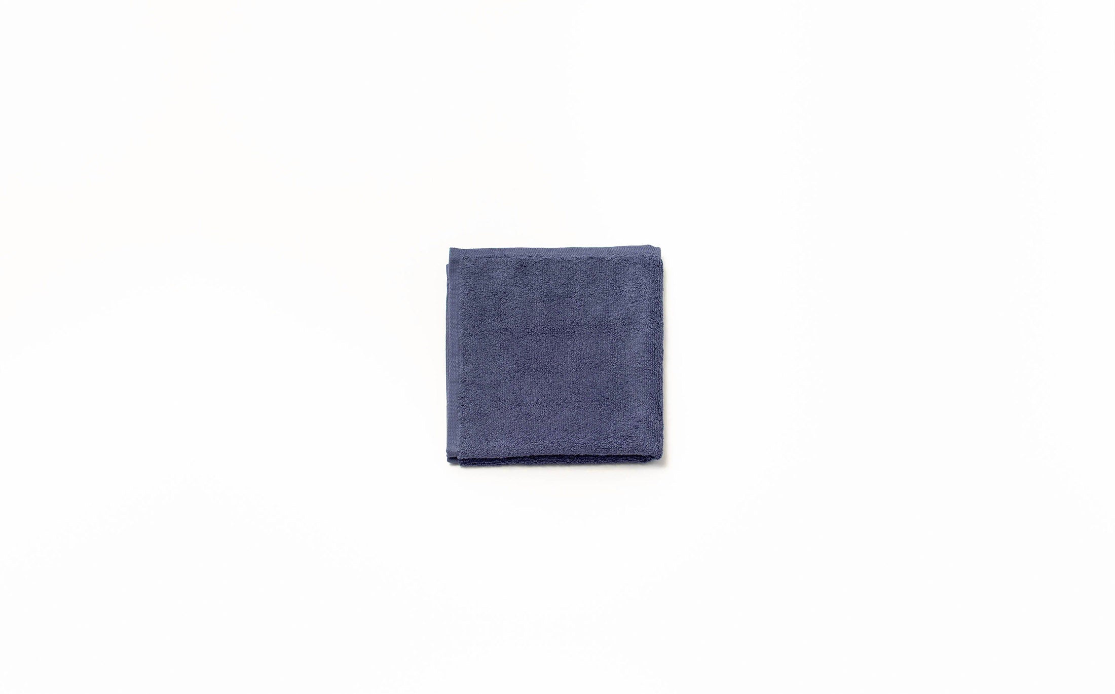 Cotton Color Towel - Deep Blue Guest Towel