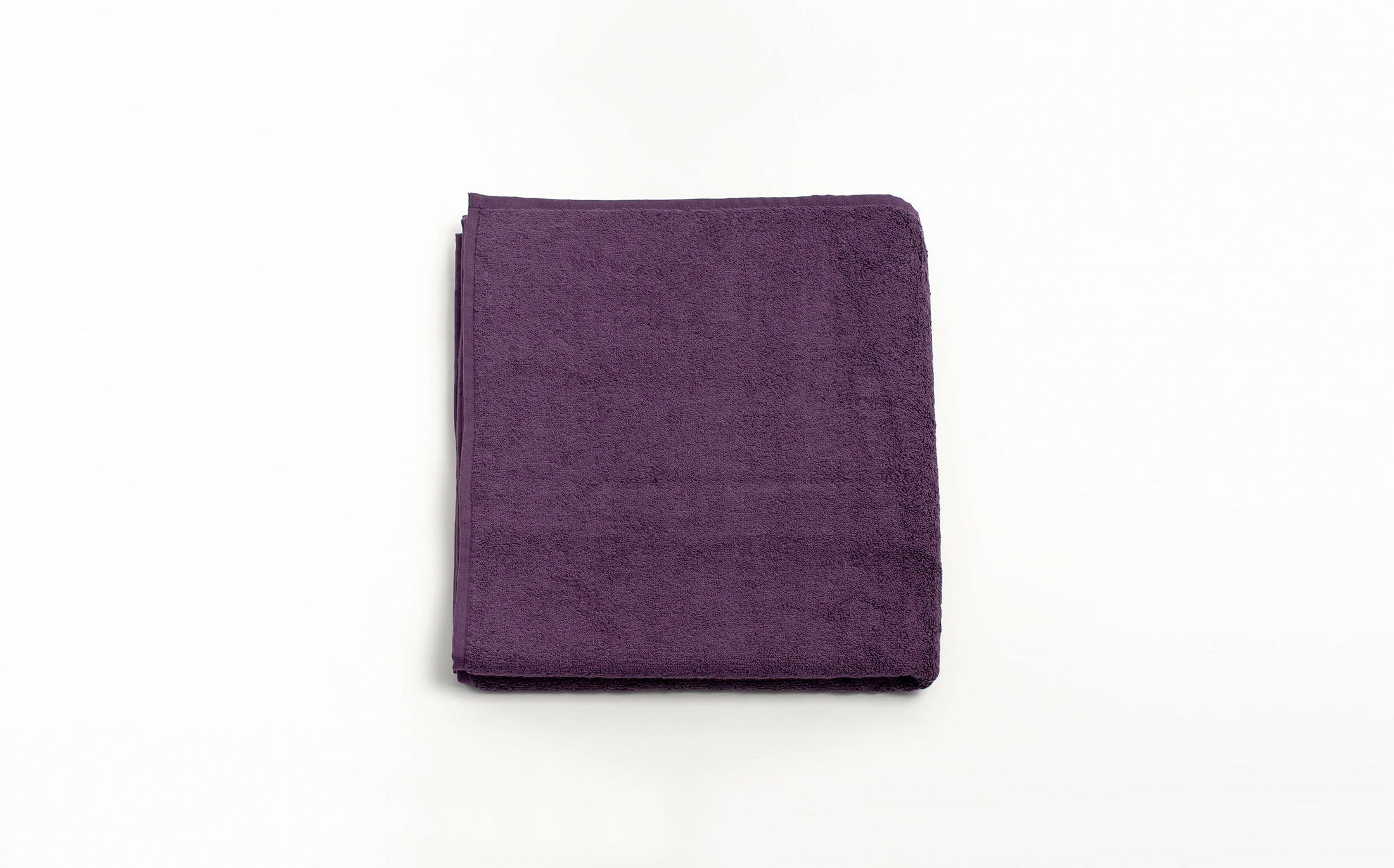 Cotton Color Towel - Deep Violet Bath Towel