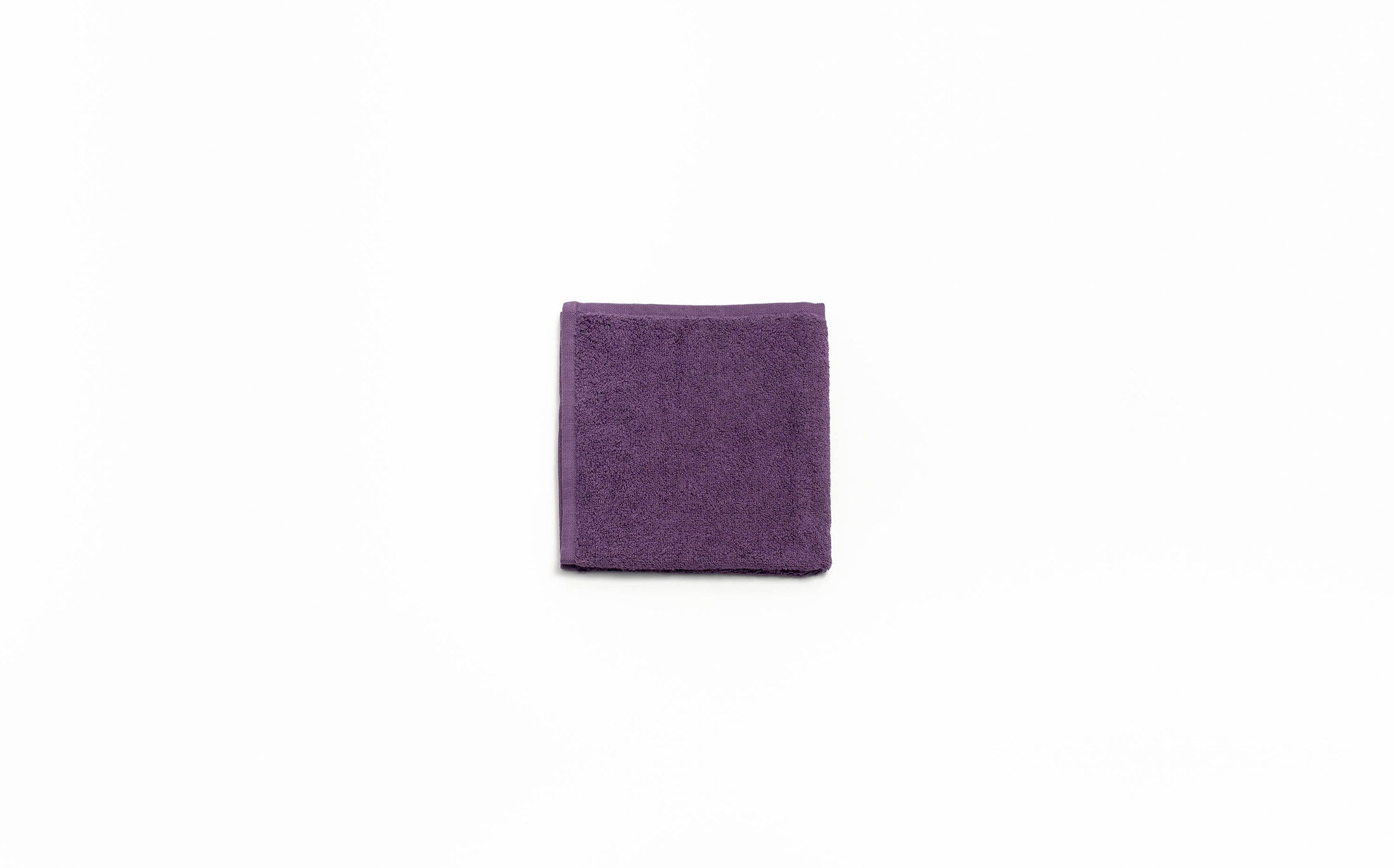 Cotton Color Towel - Deep Violet Guest Towel