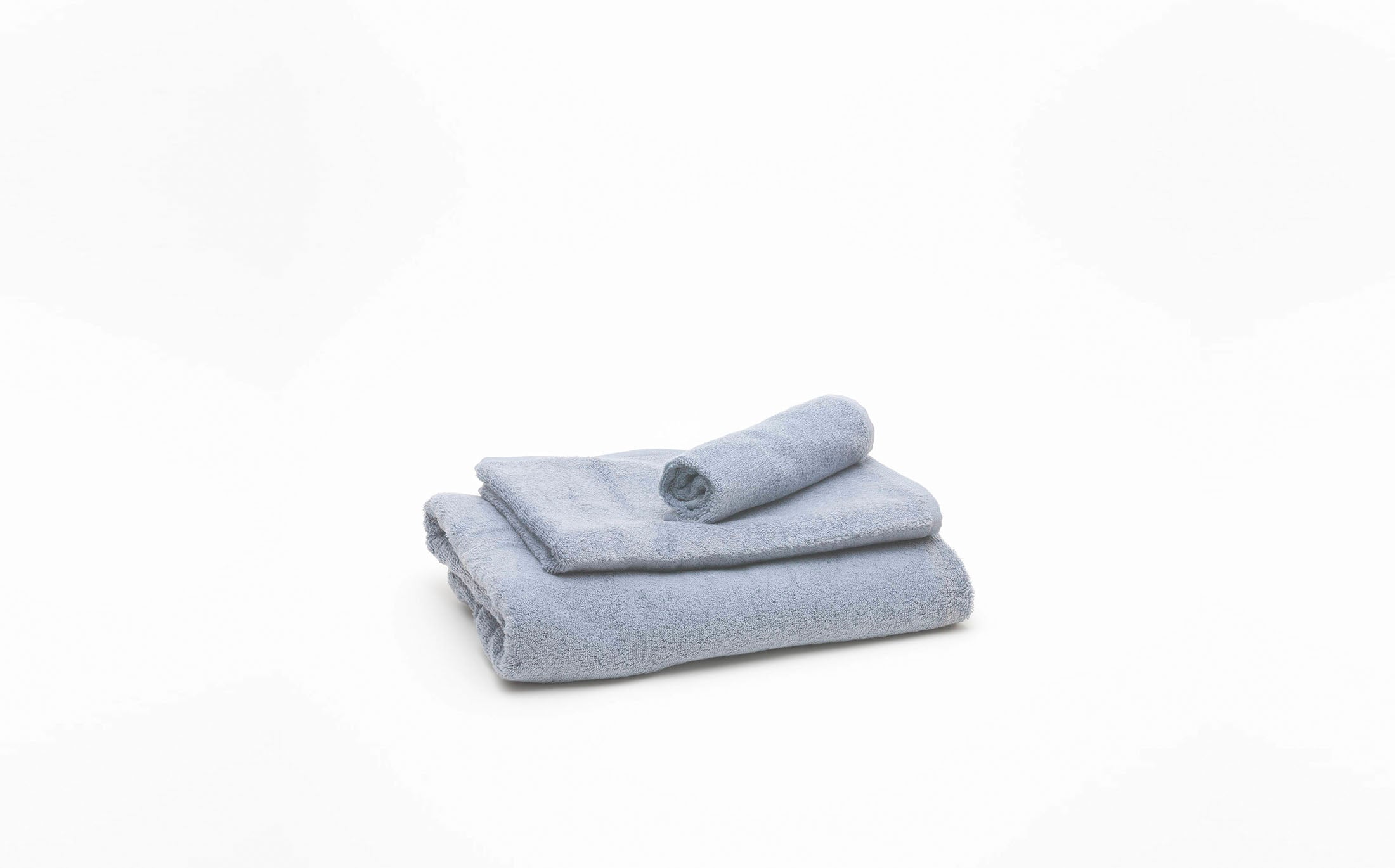 Grey discount blue towels