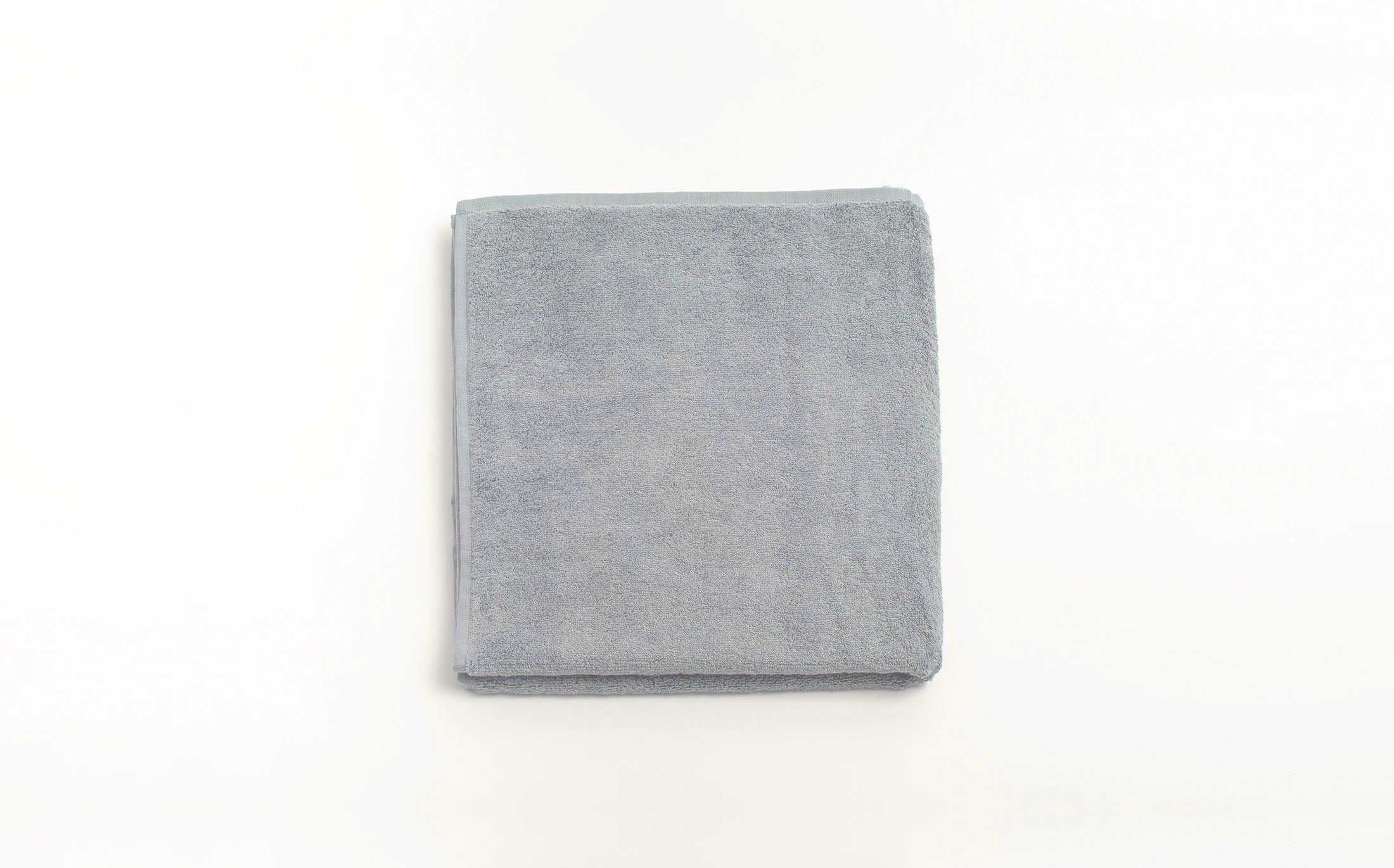 Cotton Color Towel - Greyish Blue Bath Towel